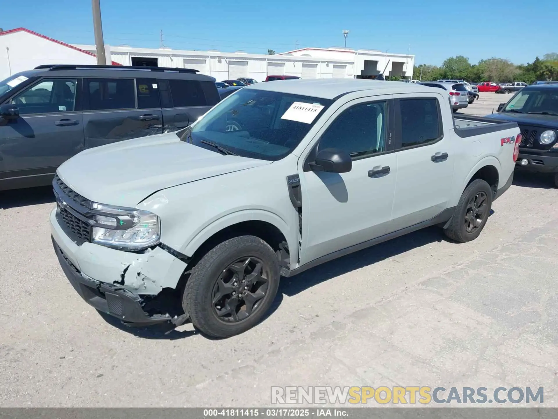 2 Фотография поврежденного автомобиля 3FTTW8F91NRA44015 FORD MAVERICK 2022