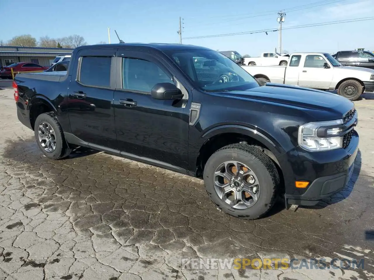 4 Фотография поврежденного автомобиля 3FTTW8F91NRA48808 FORD MAVERICK 2022