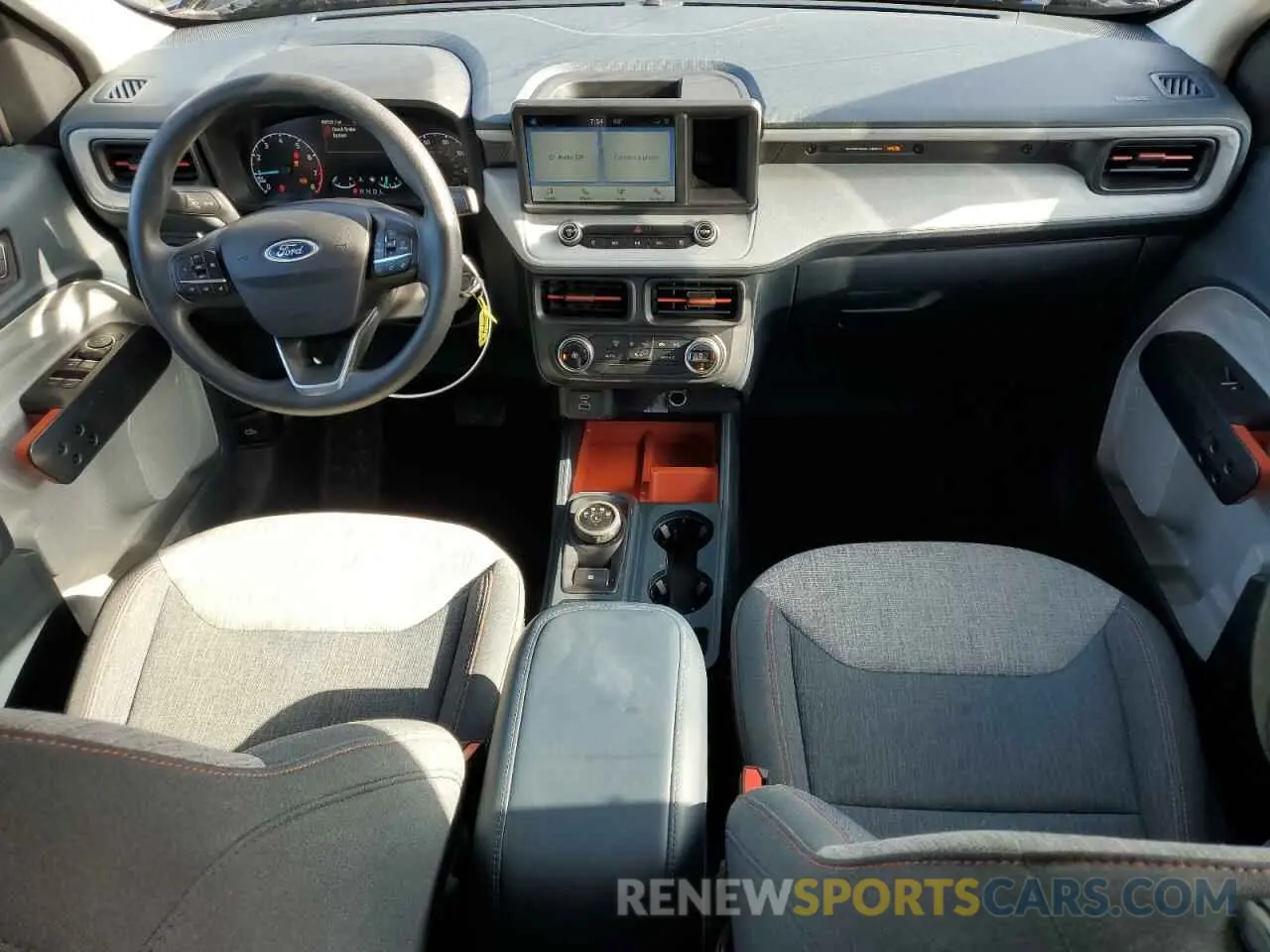 8 Фотография поврежденного автомобиля 3FTTW8F91NRA48808 FORD MAVERICK 2022
