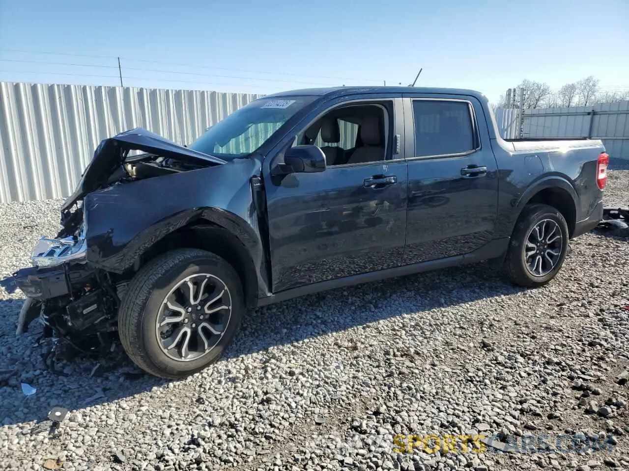 1 Photograph of a damaged car 3FTTW8F91NRA50445 FORD MAVERICK 2022