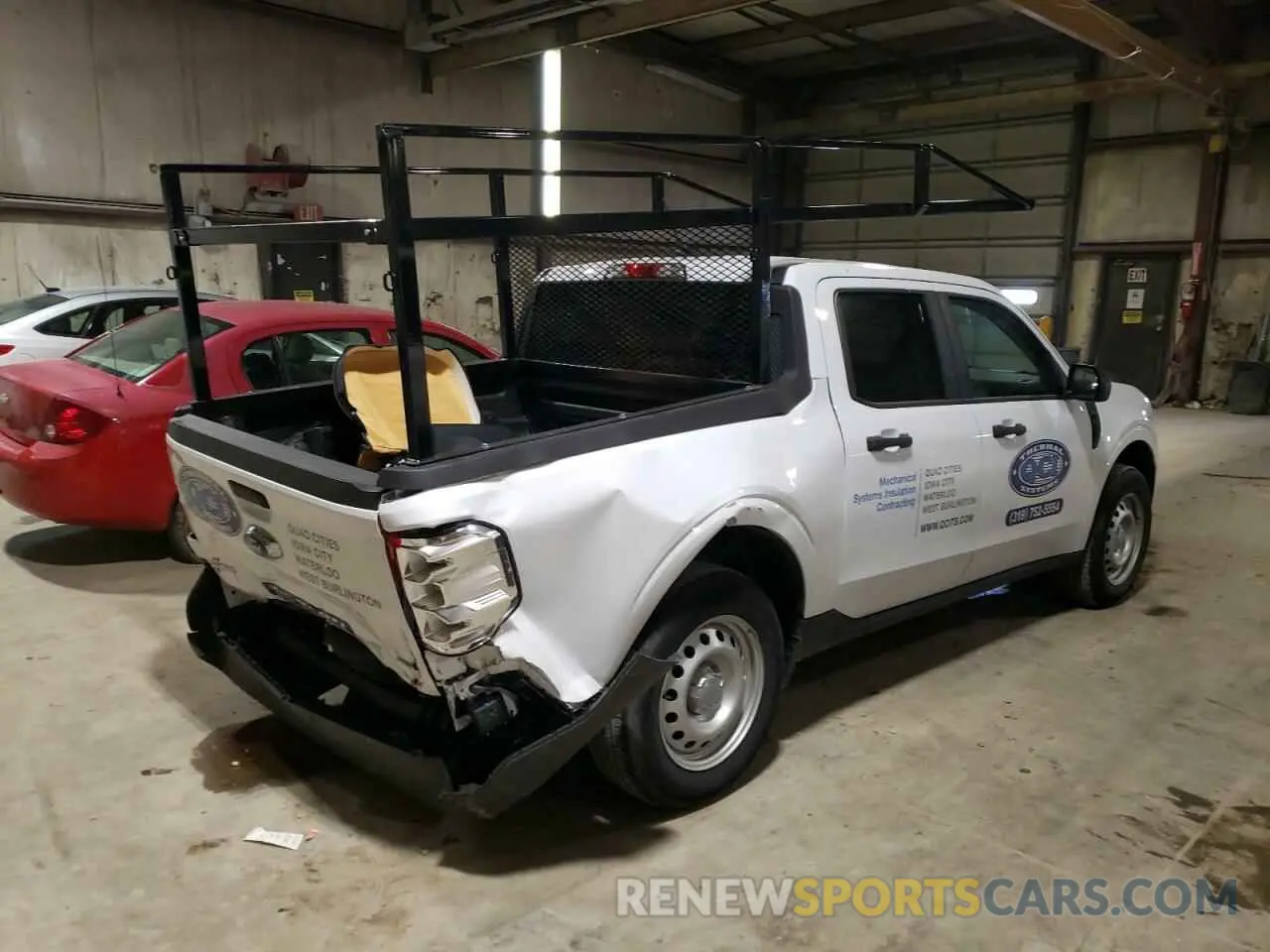 3 Фотография поврежденного автомобиля 3FTTW8F91NRB02320 FORD MAVERICK 2022