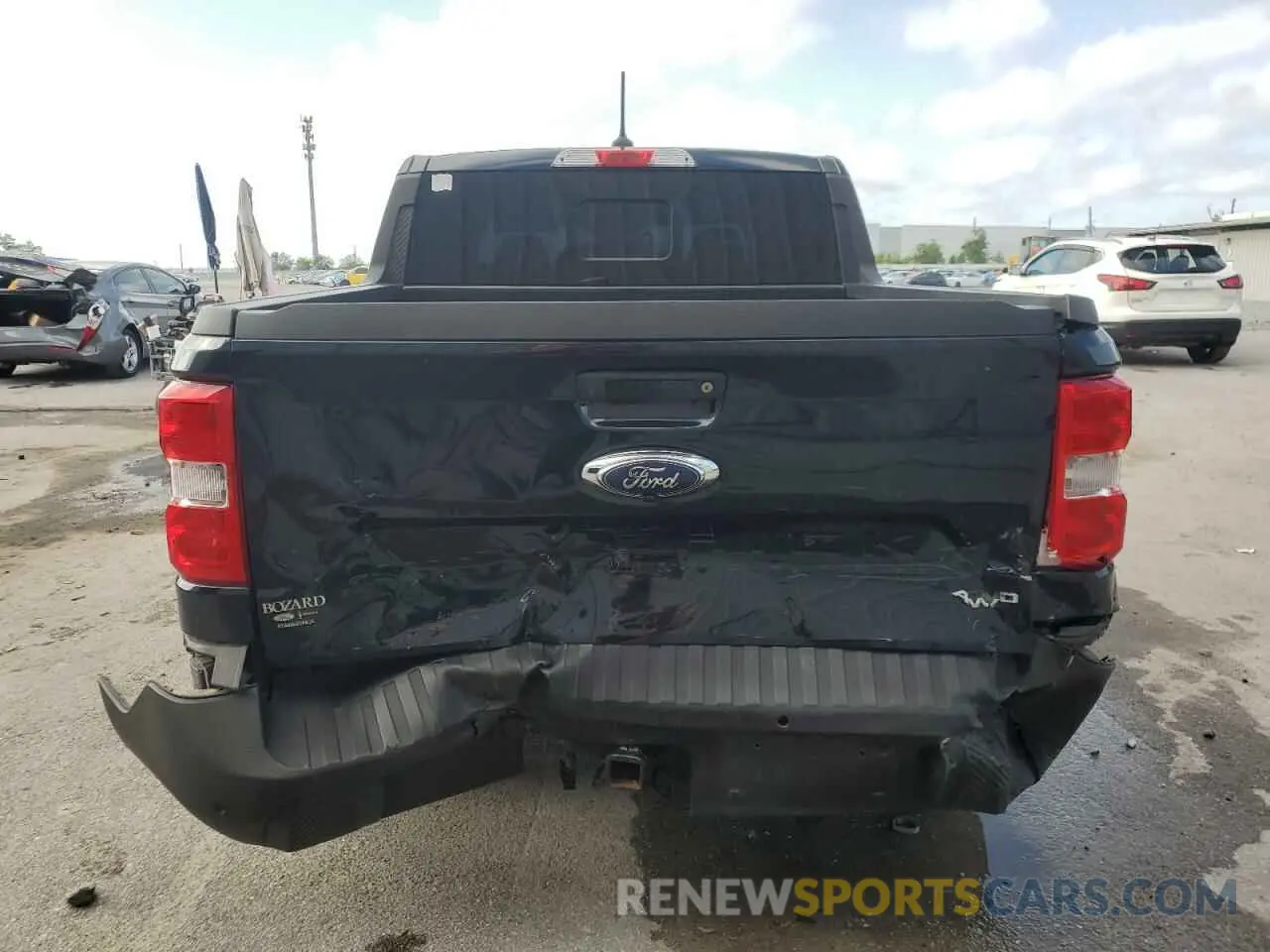 6 Photograph of a damaged car 3FTTW8F92NRA04137 FORD MAVERICK 2022