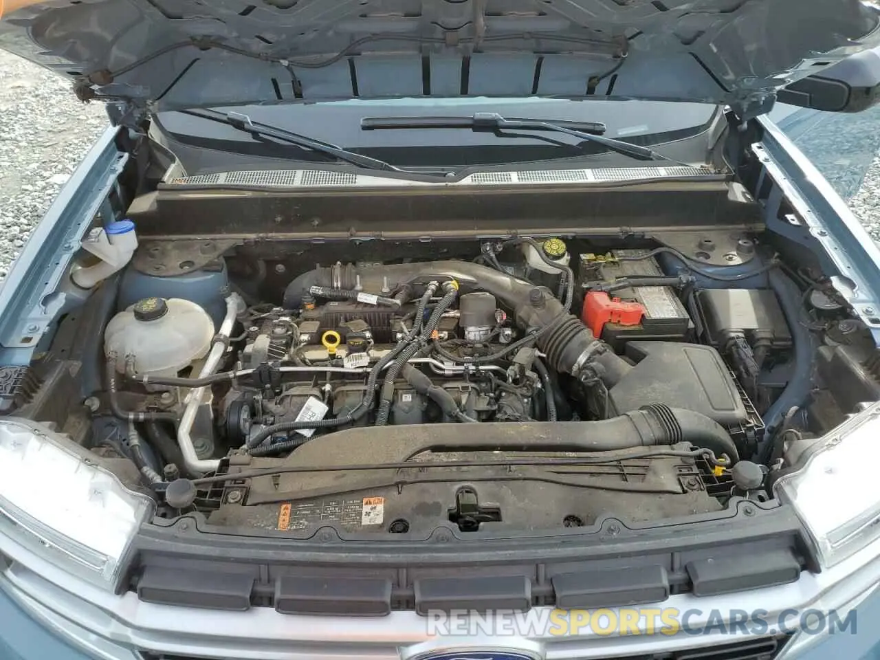 11 Фотография поврежденного автомобиля 3FTTW8F92NRA25442 FORD MAVERICK 2022