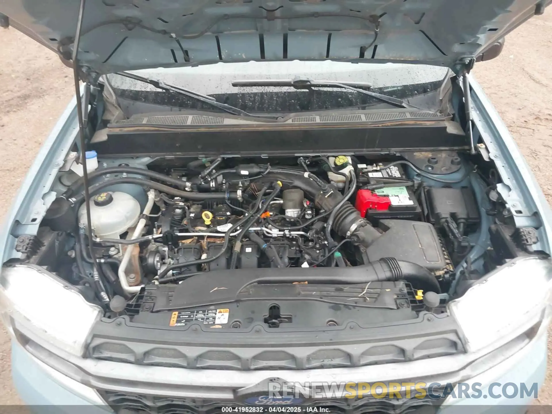 10 Фотография поврежденного автомобиля 3FTTW8F92NRA43567 FORD MAVERICK 2022