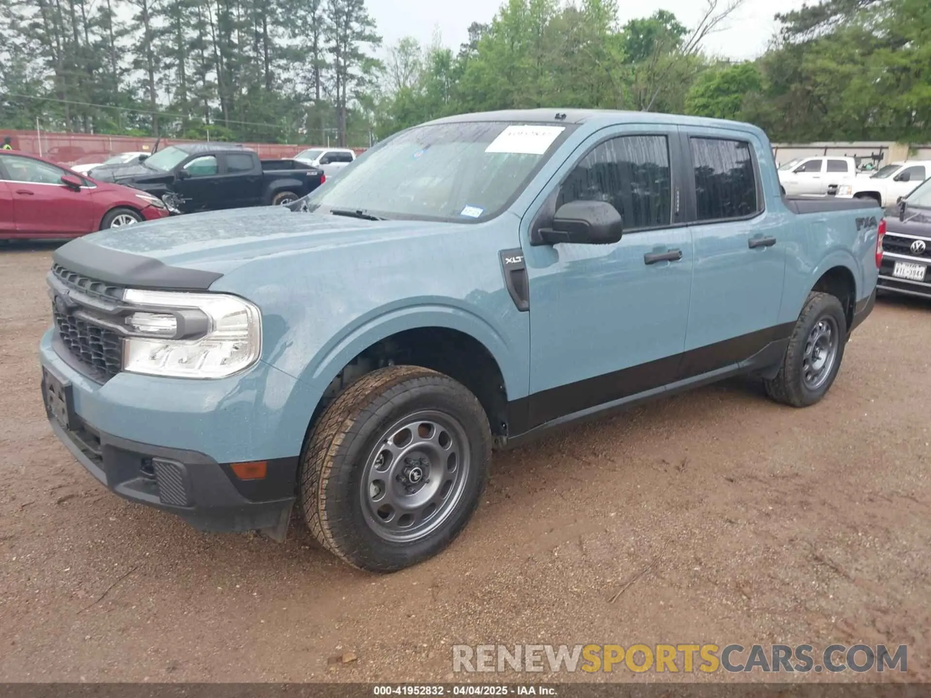 2 Фотография поврежденного автомобиля 3FTTW8F92NRA43567 FORD MAVERICK 2022