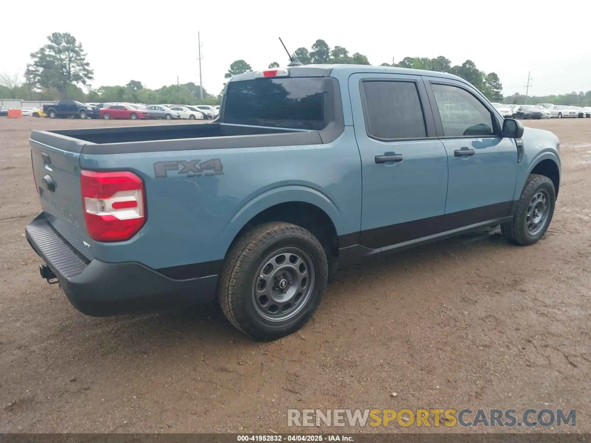 4 Фотография поврежденного автомобиля 3FTTW8F92NRA43567 FORD MAVERICK 2022