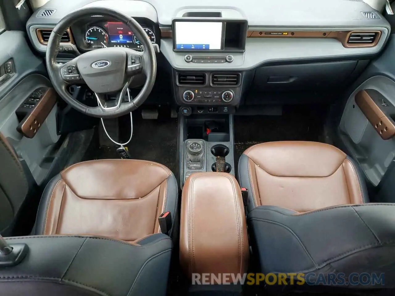 8 Фотография поврежденного автомобиля 3FTTW8F92NRA88380 FORD MAVERICK 2022