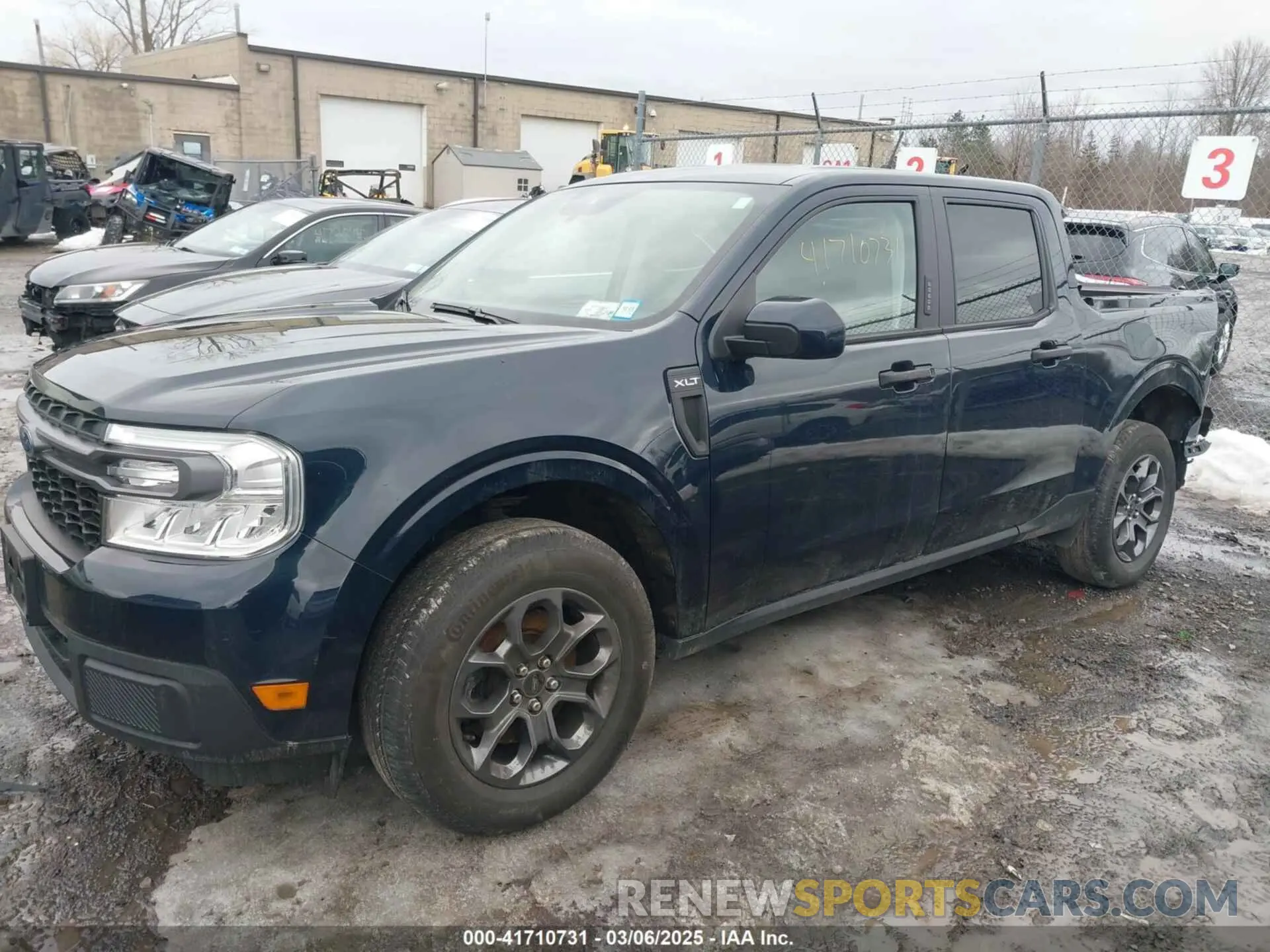 2 Фотография поврежденного автомобиля 3FTTW8F94NRB04949 FORD MAVERICK 2022