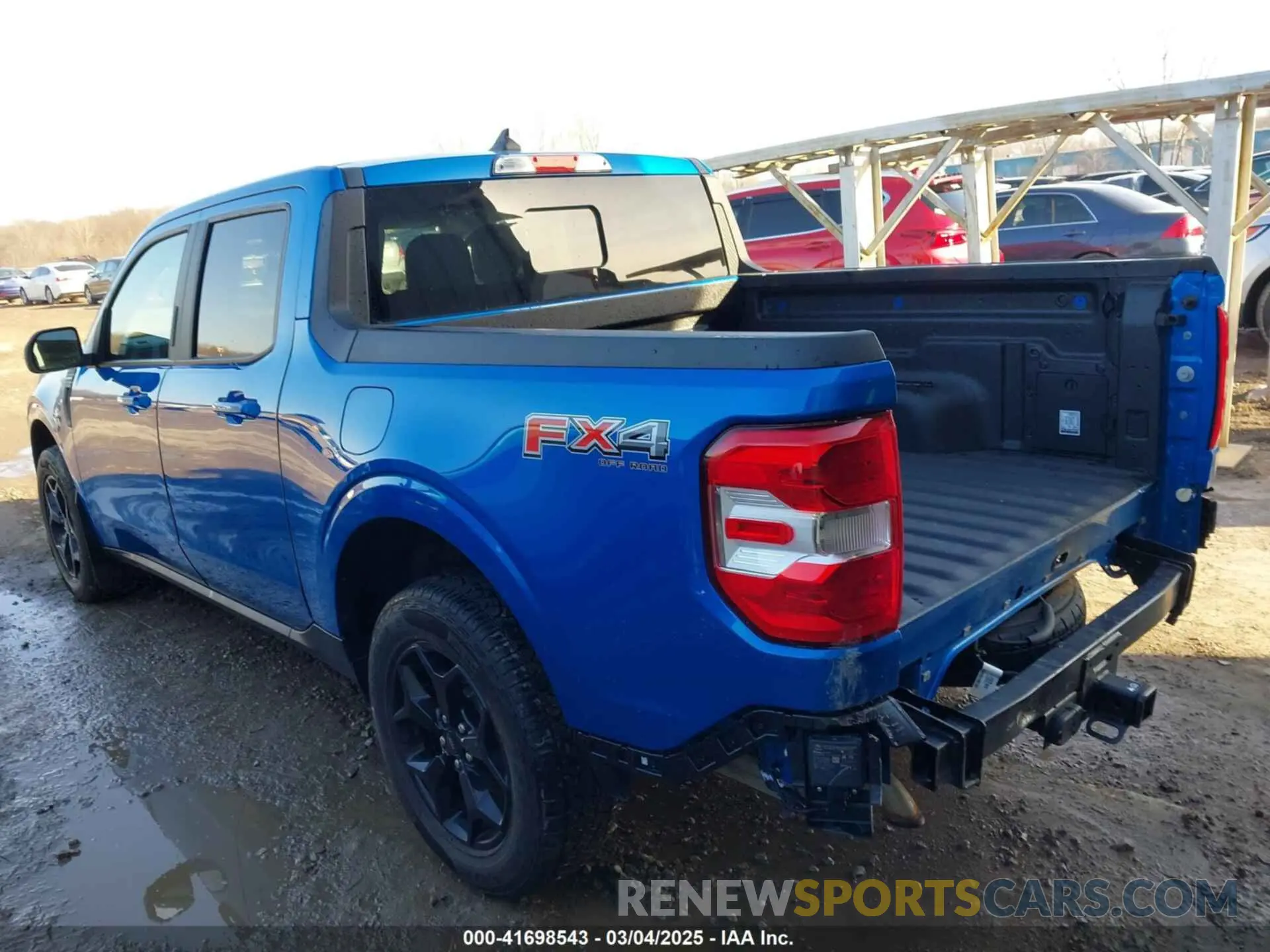 3 Фотография поврежденного автомобиля 3FTTW8F95NRA61710 FORD MAVERICK 2022