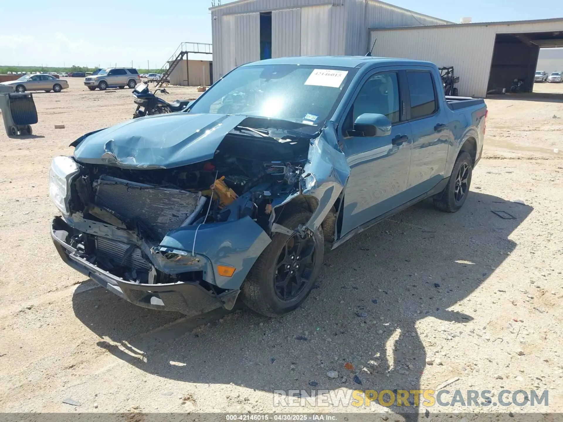 2 Photograph of a damaged car 3FTTW8F96NRA97616 FORD MAVERICK 2022
