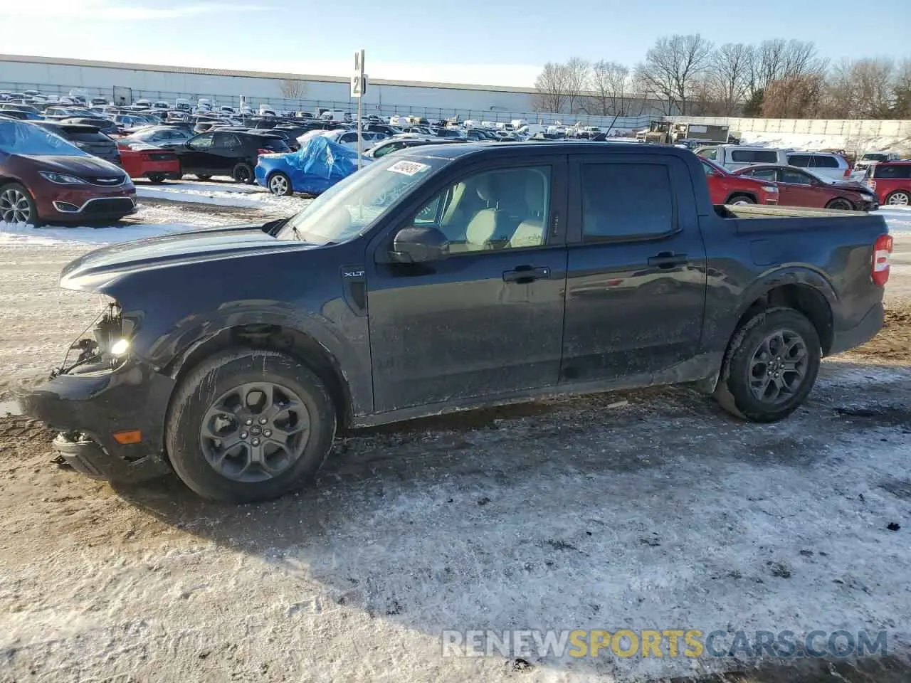 1 Photograph of a damaged car 3FTTW8F98NRA18222 FORD MAVERICK 2022