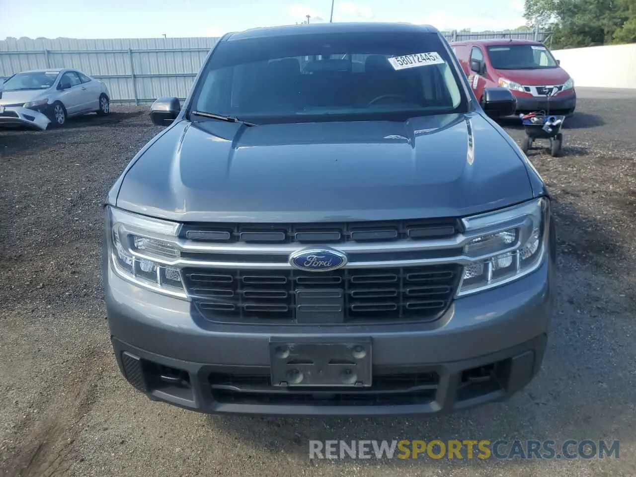 5 Фотография поврежденного автомобиля 3FTTW8F98NRA57795 FORD MAVERICK 2022