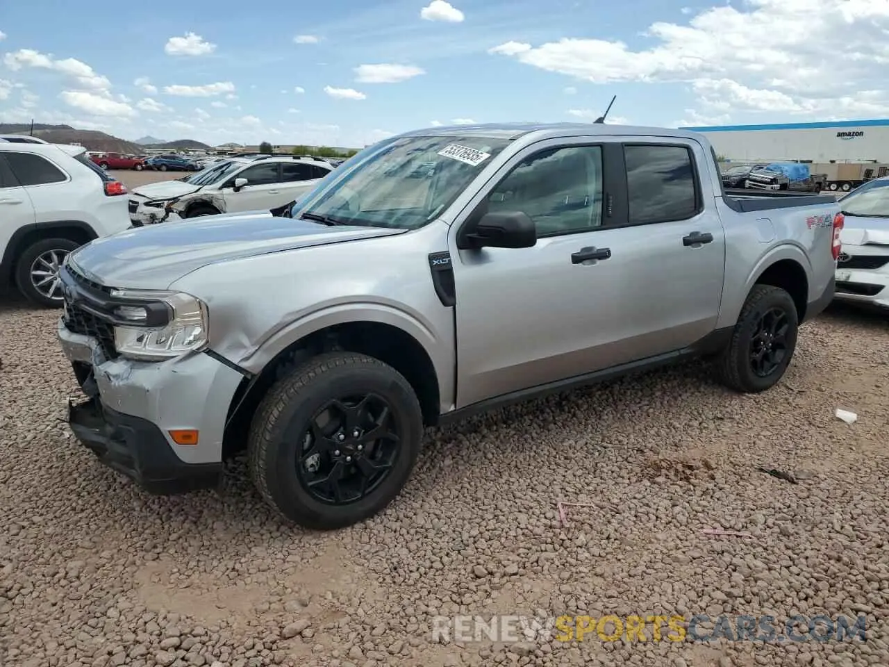 1 Фотография поврежденного автомобиля 3FTTW8F99NRA48572 FORD MAVERICK 2022