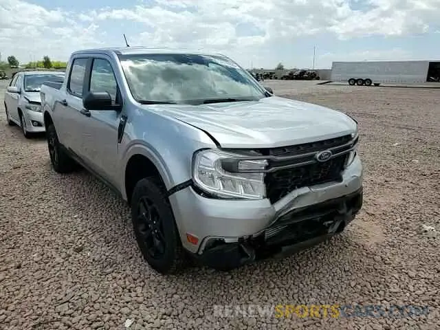 11 Фотография поврежденного автомобиля 3FTTW8F99NRA48572 FORD MAVERICK 2022