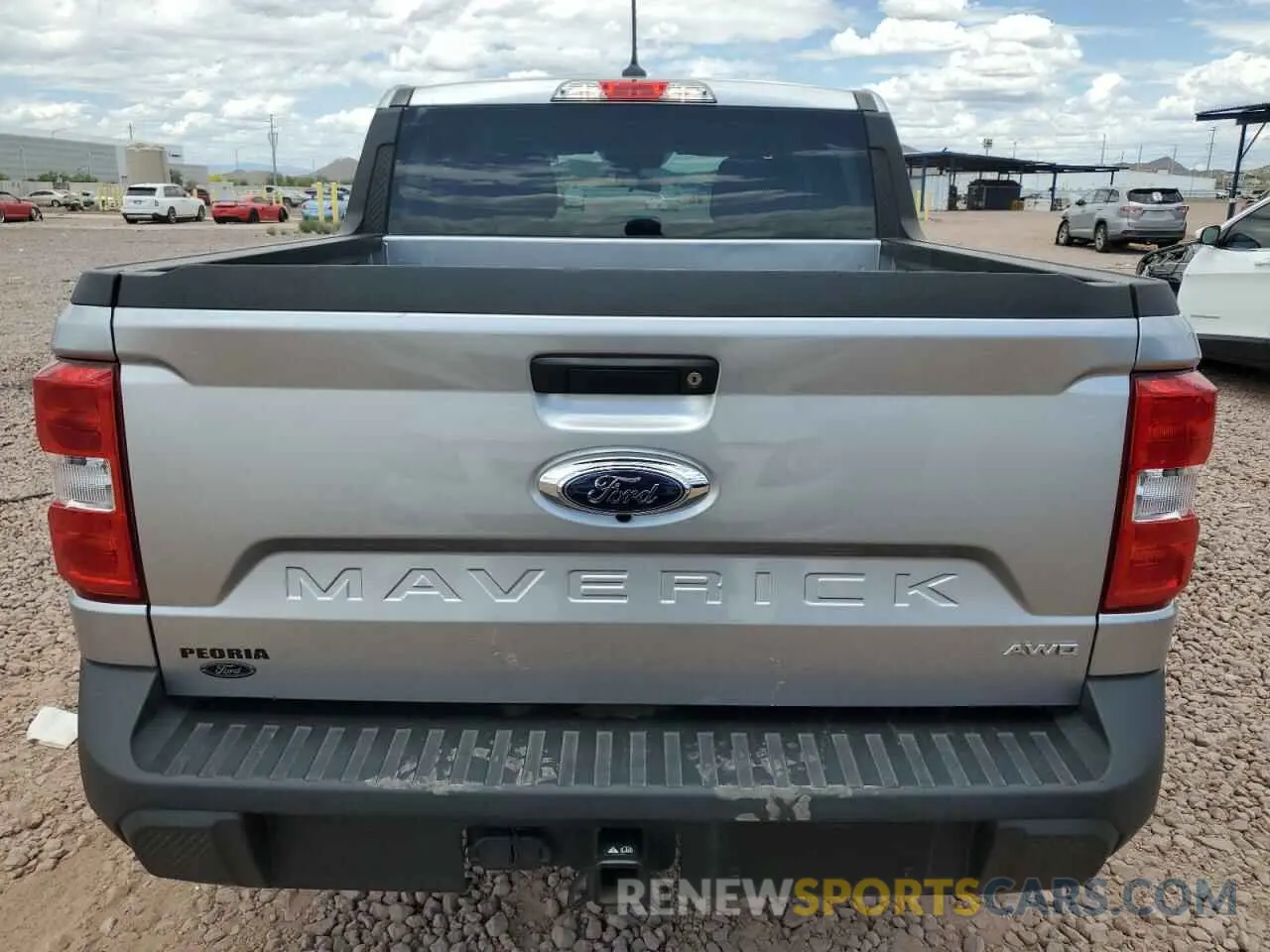 6 Фотография поврежденного автомобиля 3FTTW8F99NRA48572 FORD MAVERICK 2022