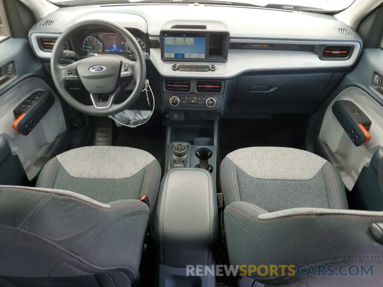 8 Фотография поврежденного автомобиля 3FTTW8F99NRA48572 FORD MAVERICK 2022