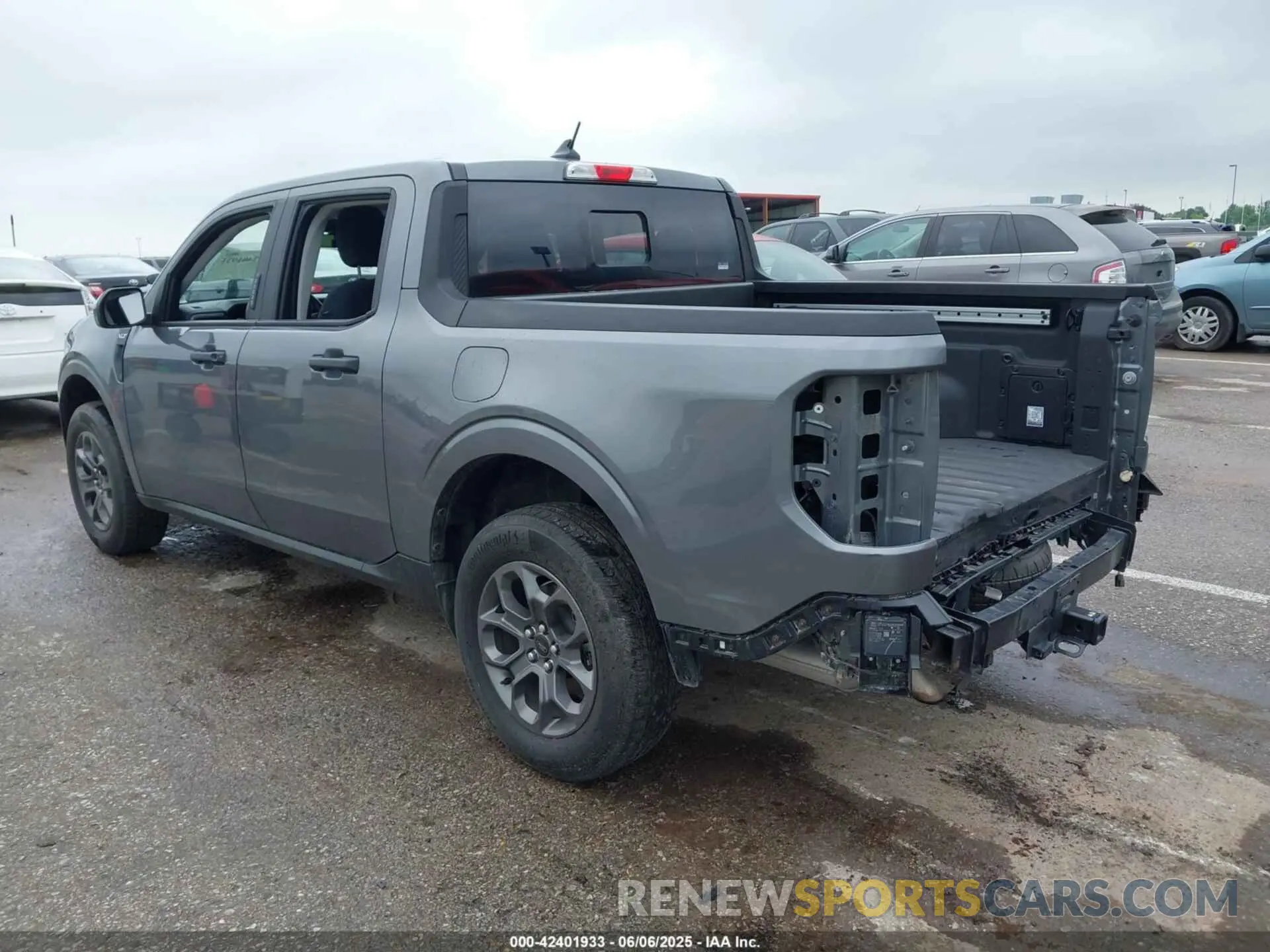 3 Фотография поврежденного автомобиля 3FTTW8F99NRA75335 FORD MAVERICK 2022