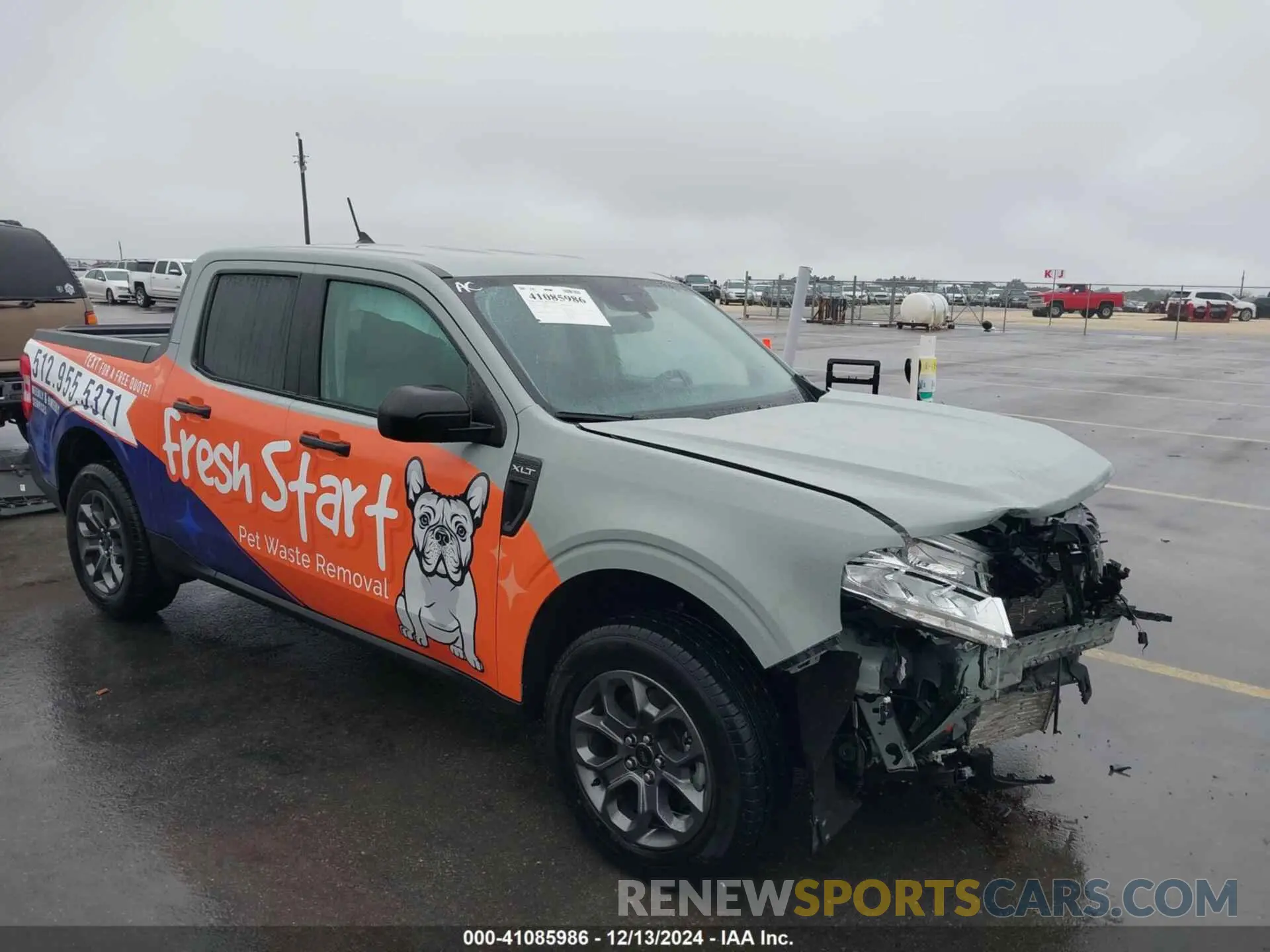 1 Photograph of a damaged car 3FTTW8F9XNRA27715 FORD MAVERICK 2022