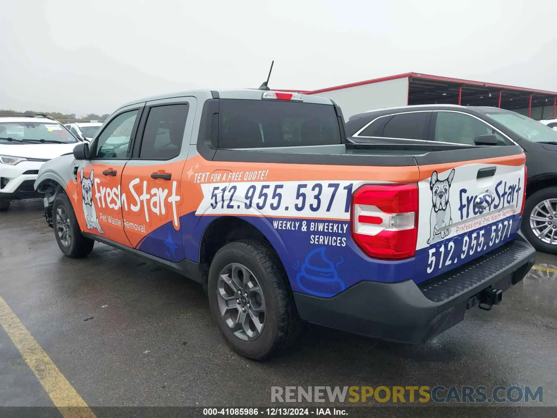 3 Photograph of a damaged car 3FTTW8F9XNRA27715 FORD MAVERICK 2022