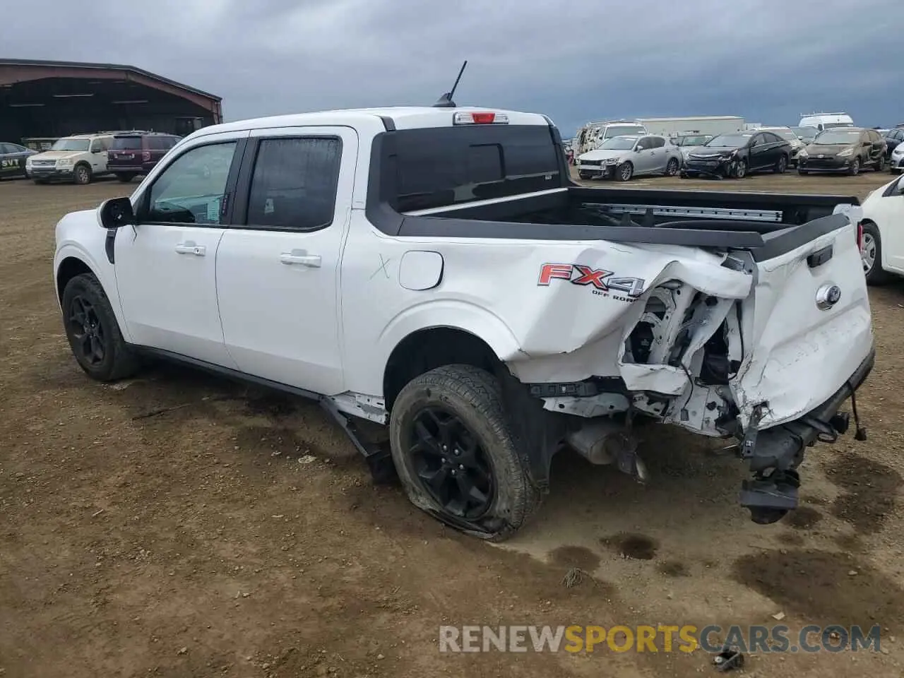 2 Photograph of a damaged car 3FTTW8F9XNRA69267 FORD MAVERICK 2022