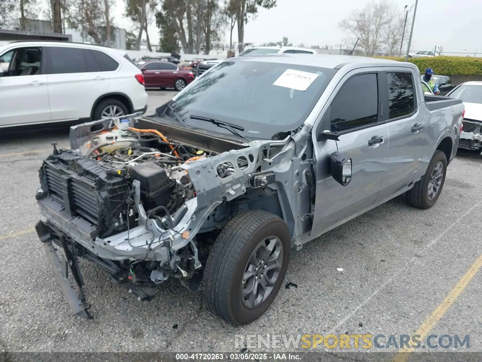 2 Photograph of a damaged car 3FTTW8E30PRA54969 FORD MAVERICK 2023