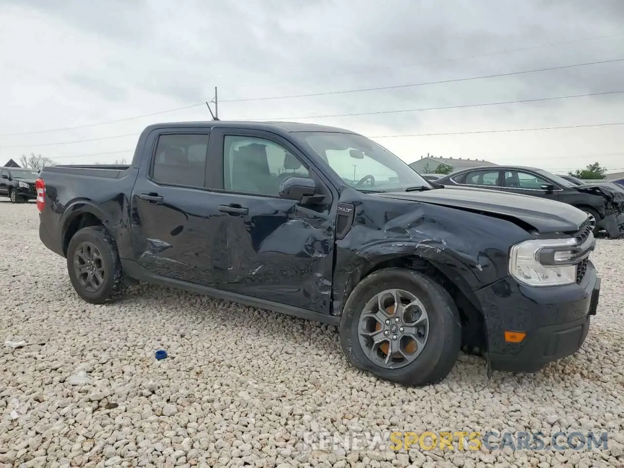 4 Фотография поврежденного автомобиля 3FTTW8E30PRA90063 FORD MAVERICK 2023