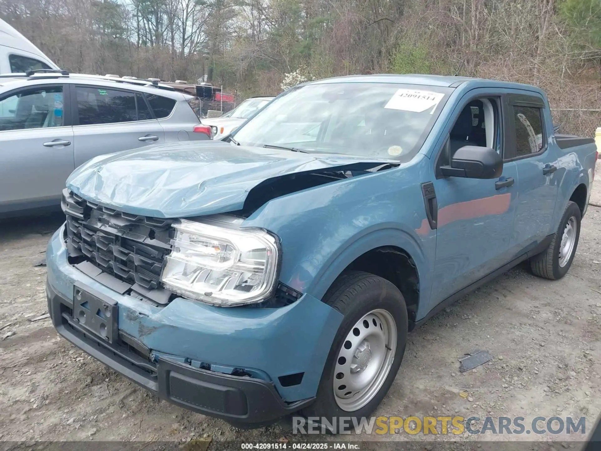 2 Photograph of a damaged car 3FTTW8E31PRA49554 FORD MAVERICK 2023