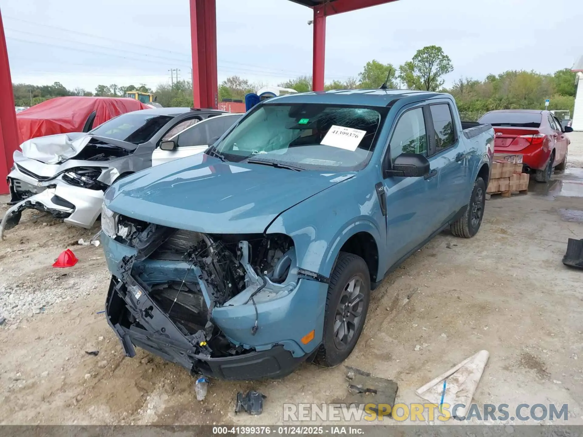 2 Photograph of a damaged car 3FTTW8E33PRA17690 FORD MAVERICK 2023