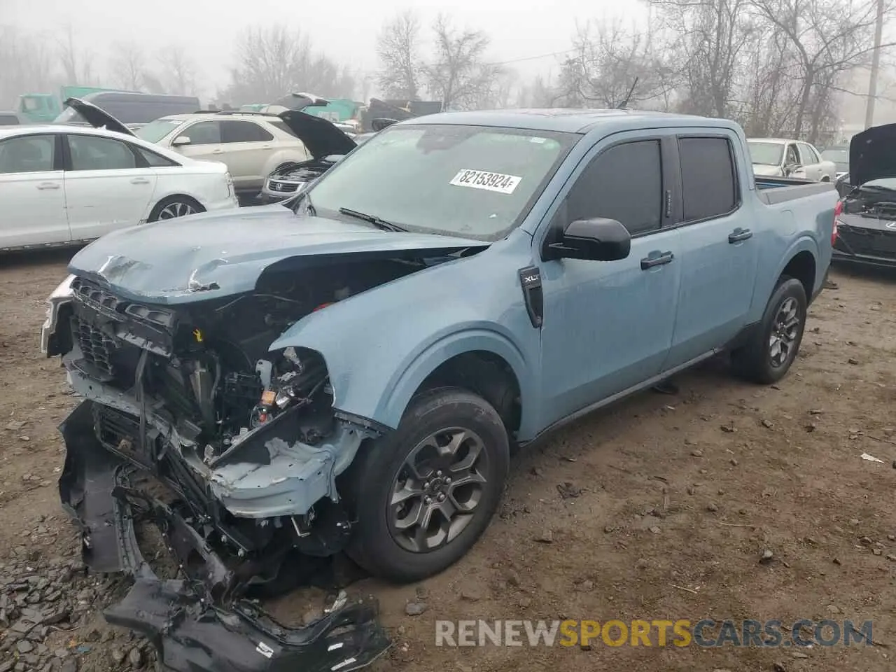 1 Фотография поврежденного автомобиля 3FTTW8E33PRA65884 FORD MAVERICK 2023