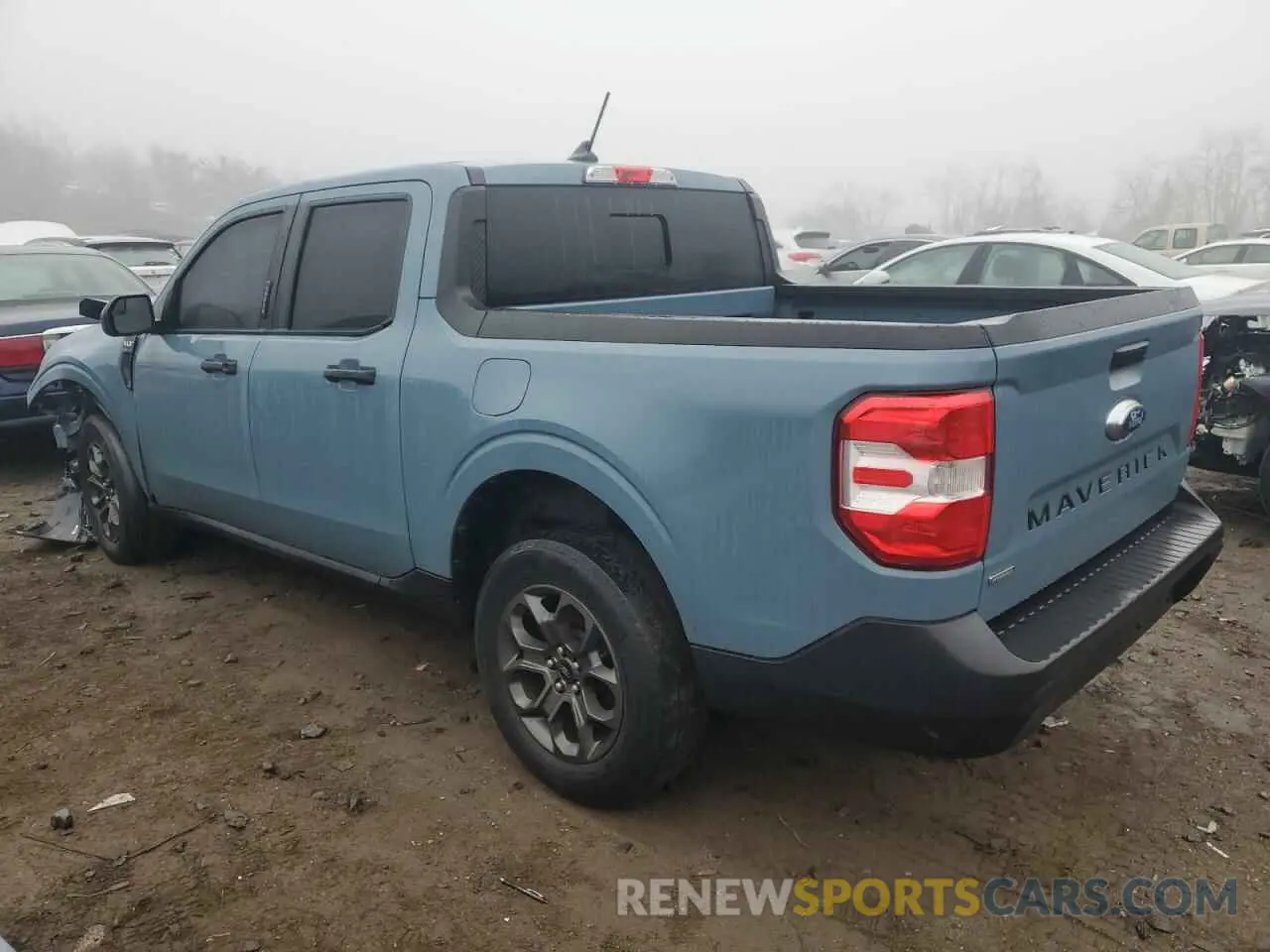 2 Фотография поврежденного автомобиля 3FTTW8E33PRA65884 FORD MAVERICK 2023