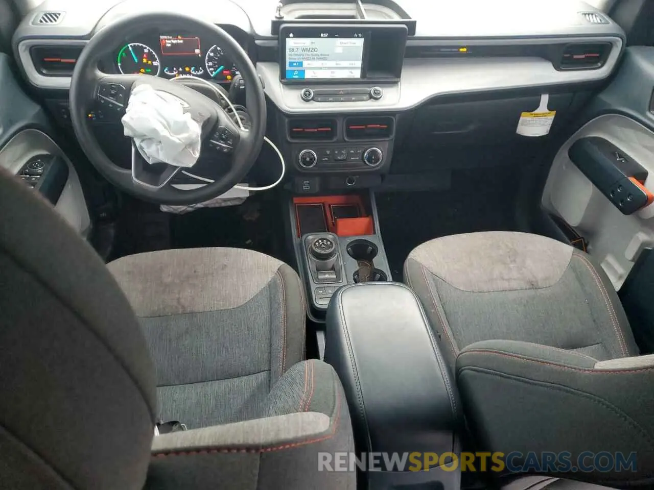8 Фотография поврежденного автомобиля 3FTTW8E33PRA65884 FORD MAVERICK 2023