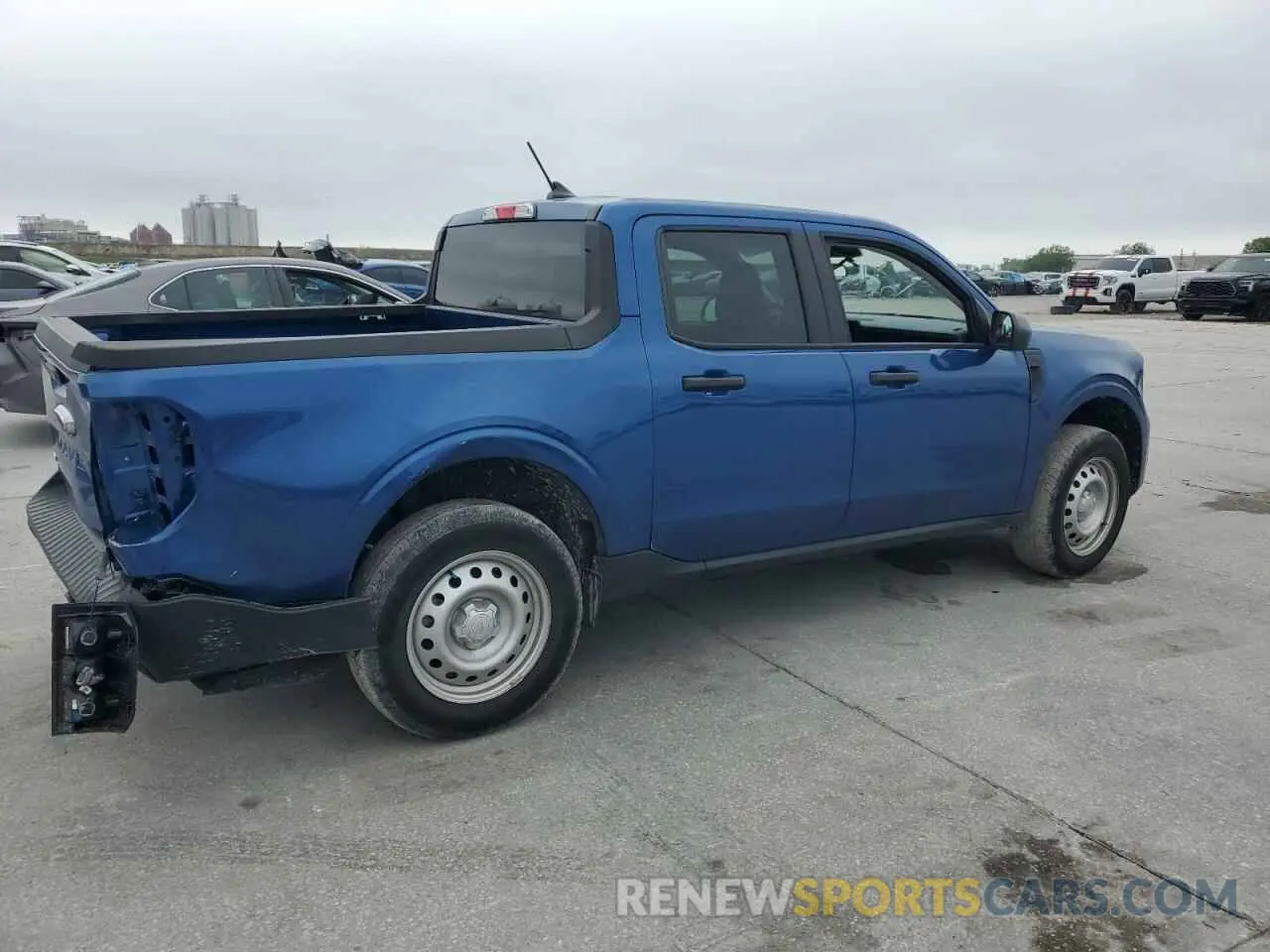 3 Фотография поврежденного автомобиля 3FTTW8E34PRA40055 FORD MAVERICK 2023