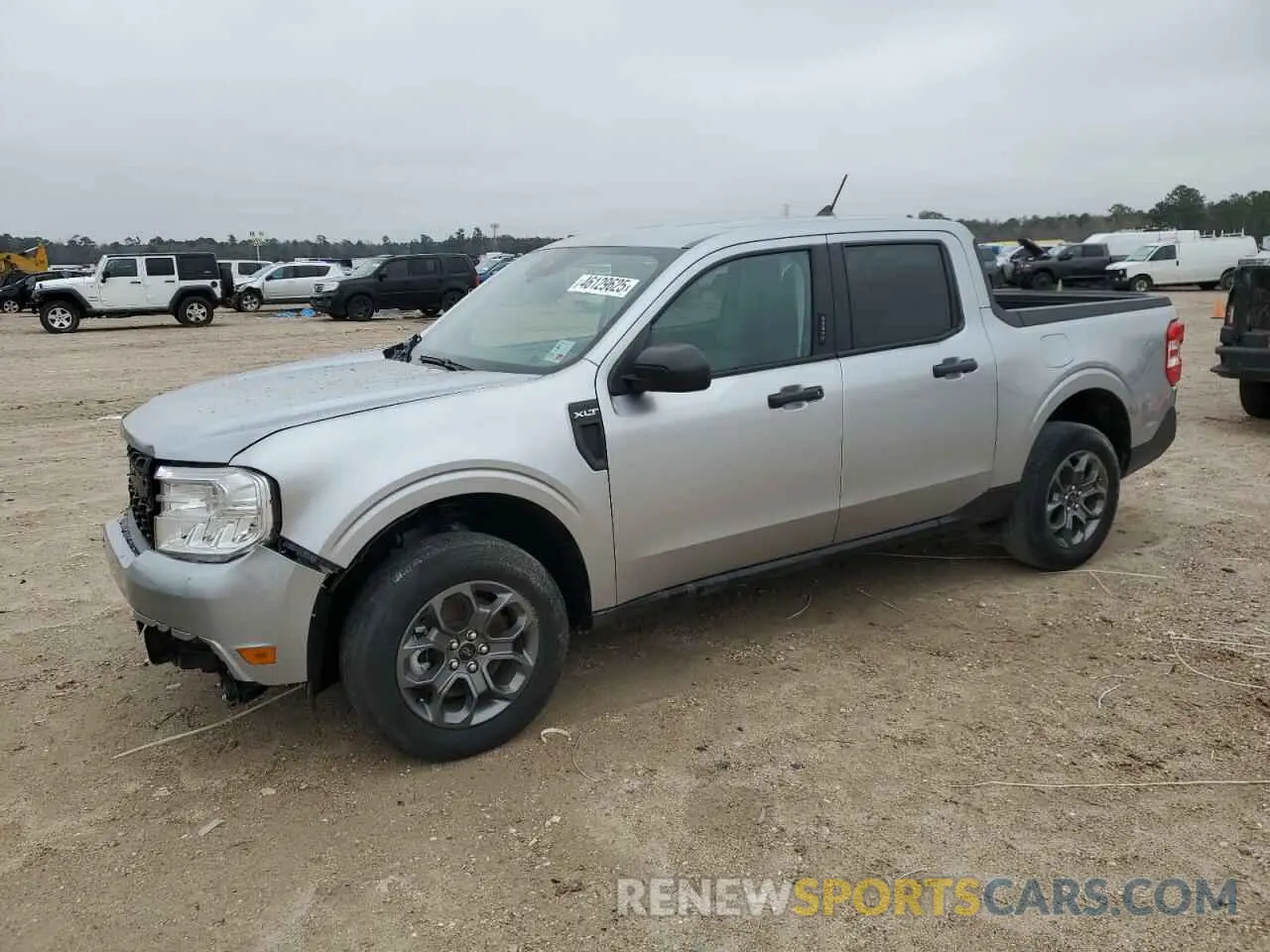 1 Photograph of a damaged car 3FTTW8E34PRA74223 FORD MAVERICK 2023
