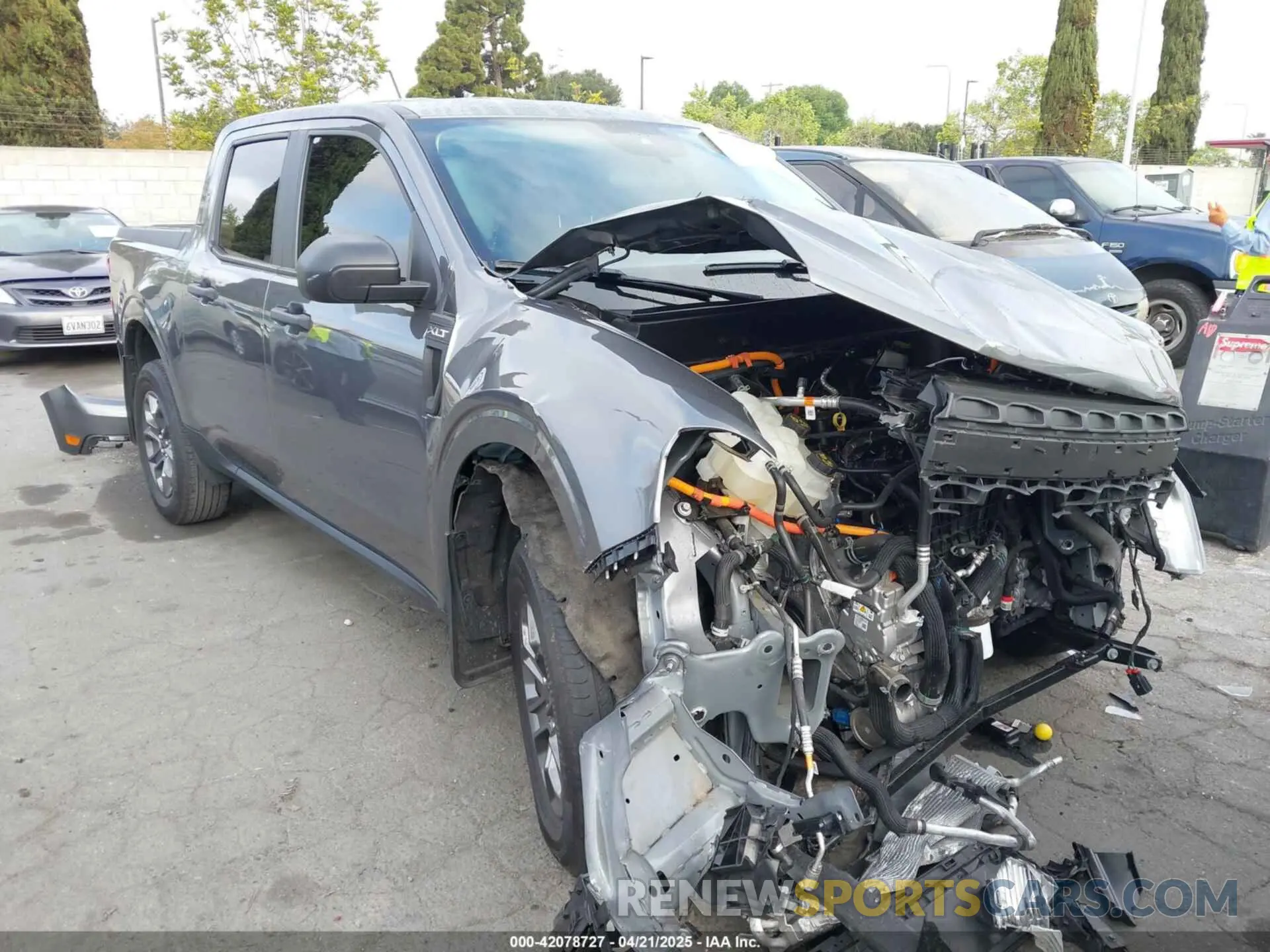 1 Photograph of a damaged car 3FTTW8E35PRA70343 FORD MAVERICK 2023