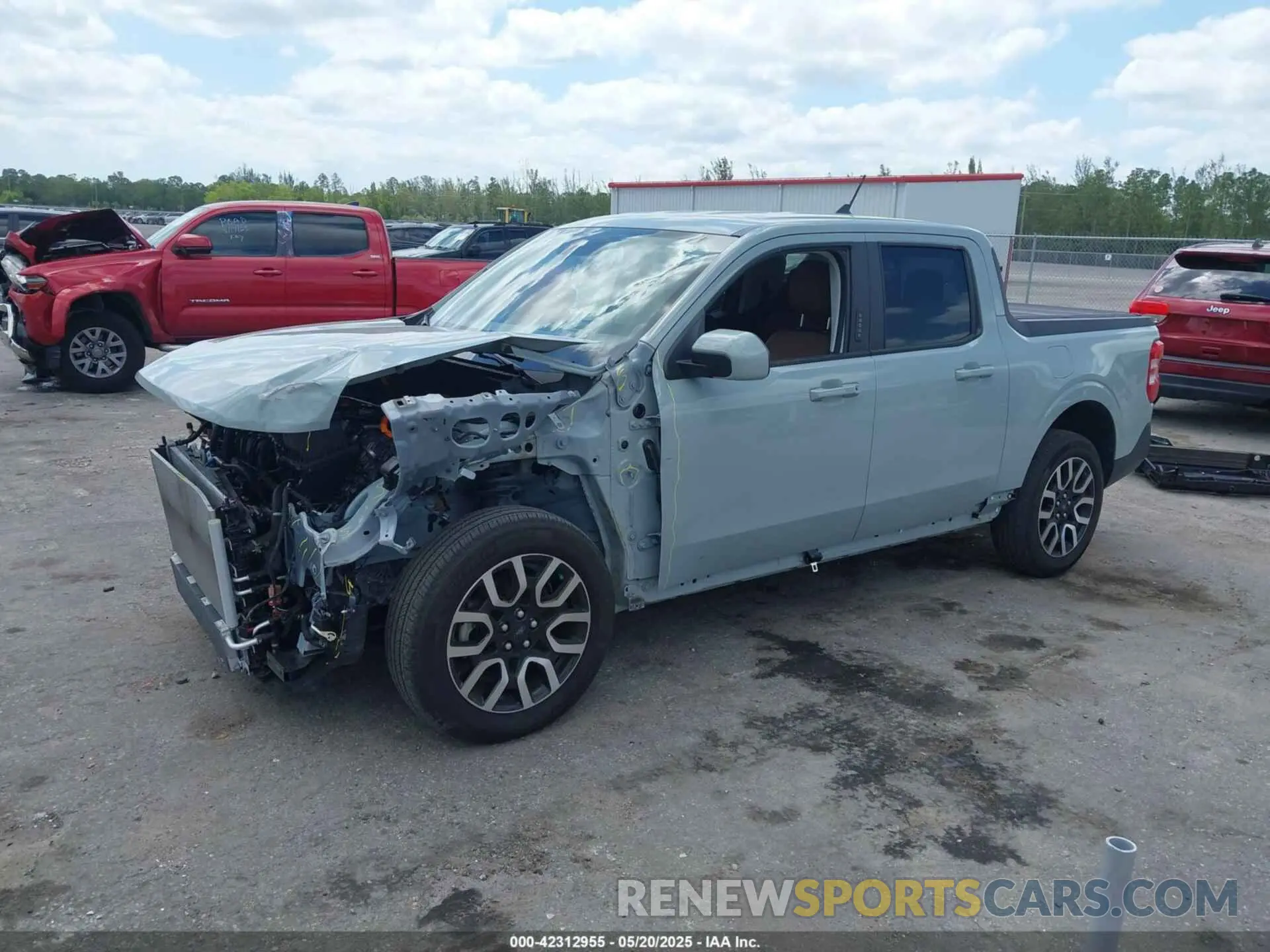 2 Фотография поврежденного автомобиля 3FTTW8E35PRB02451 FORD MAVERICK 2023