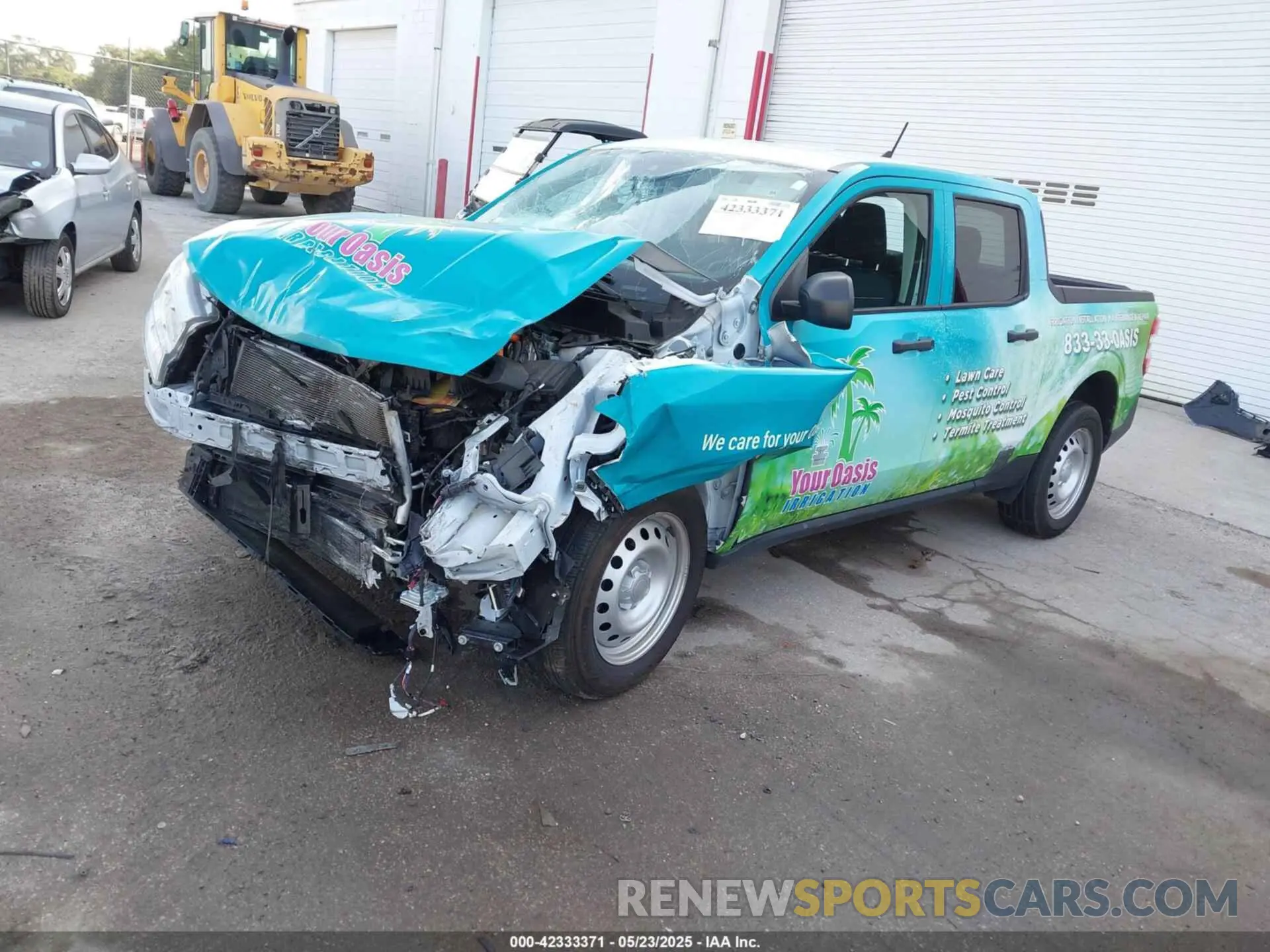2 Фотография поврежденного автомобиля 3FTTW8E36PRA11186 FORD MAVERICK 2023