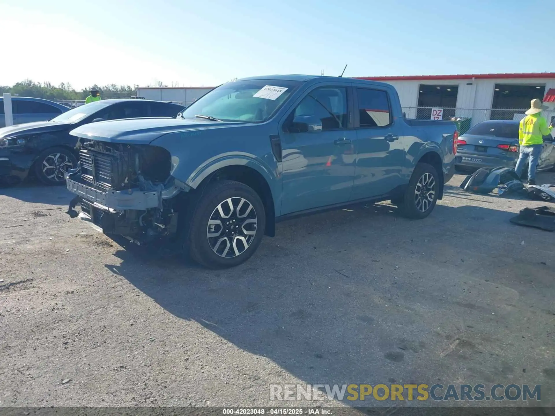 2 Фотография поврежденного автомобиля 3FTTW8E36PRB01244 FORD MAVERICK 2023