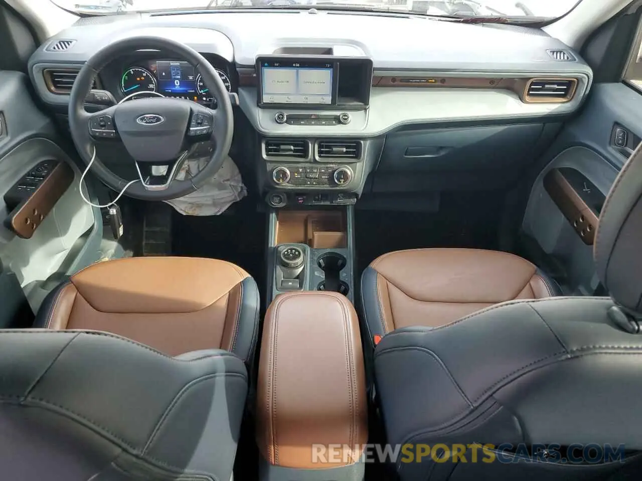 8 Фотография поврежденного автомобиля 3FTTW8E37PRB01270 FORD MAVERICK 2023