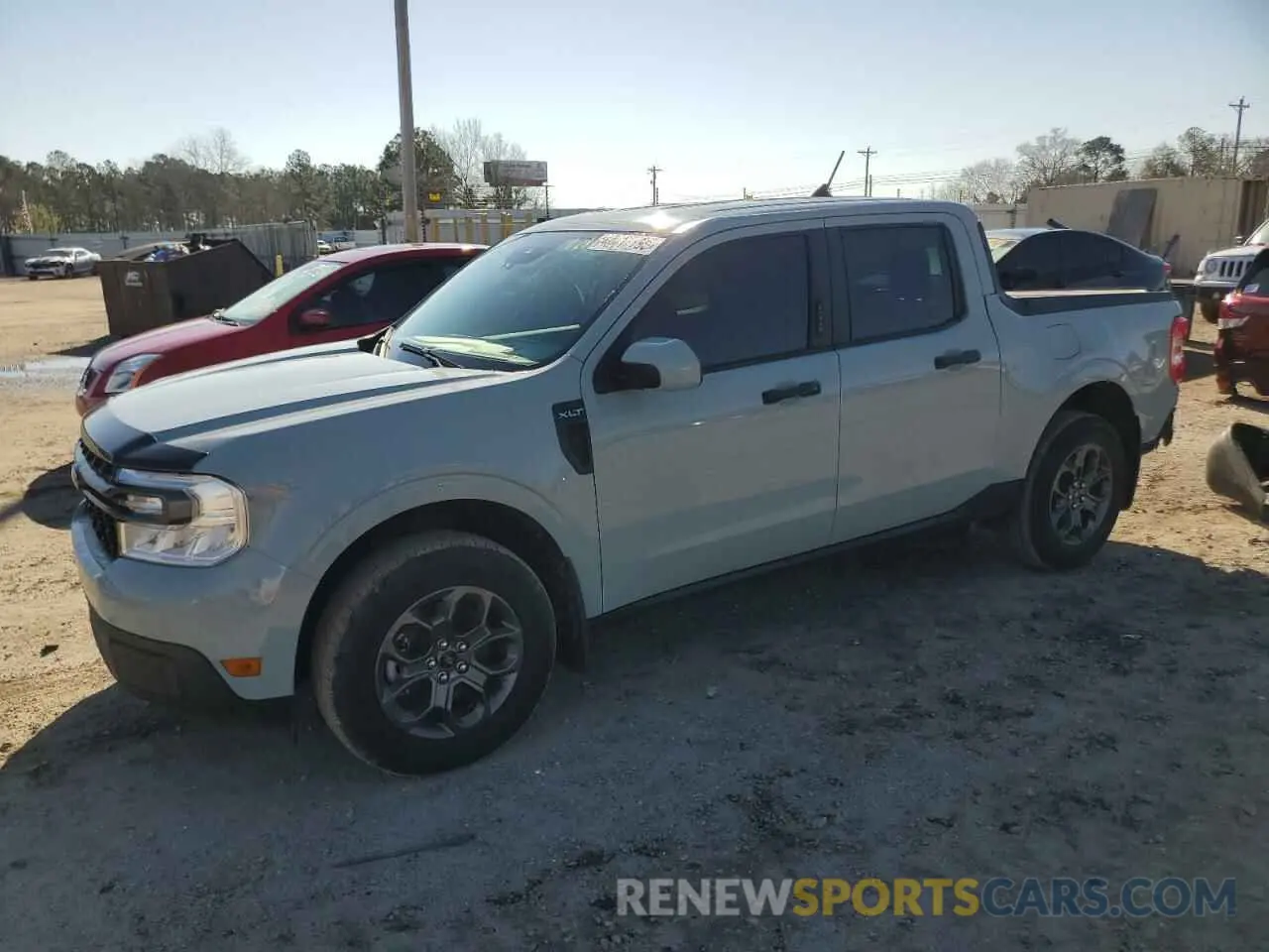 1 Photograph of a damaged car 3FTTW8E38PRA23176 FORD MAVERICK 2023