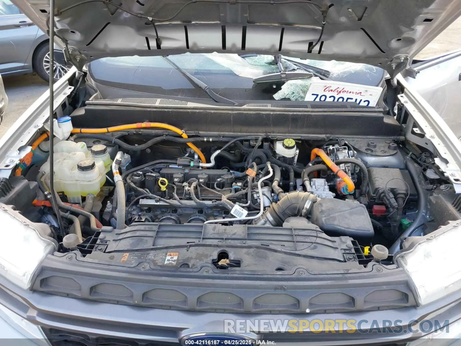 10 Фотография поврежденного автомобиля 3FTTW8E39PRA64657 FORD MAVERICK 2023