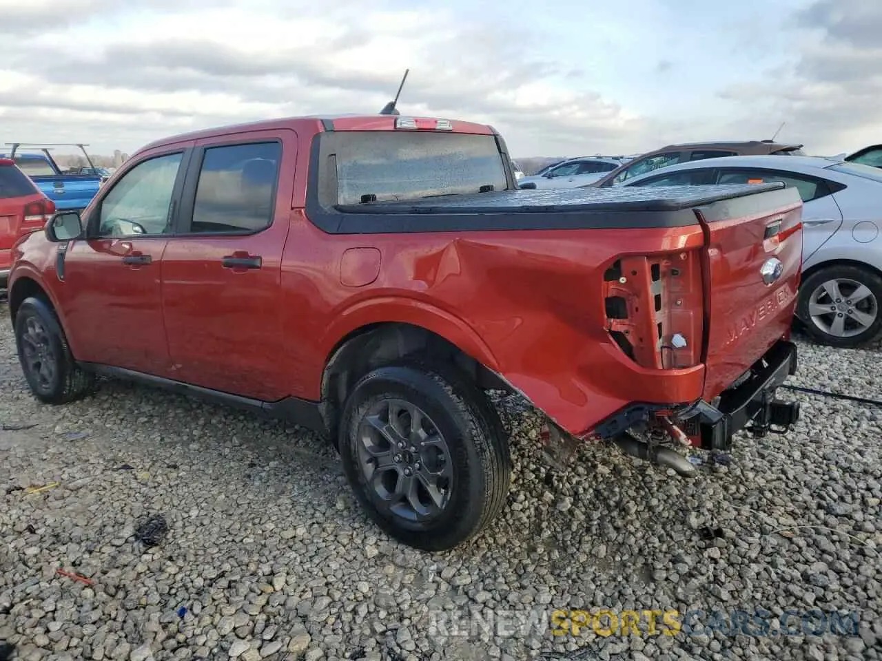2 Photograph of a damaged car 3FTTW8E90PRA78886 FORD MAVERICK 2023
