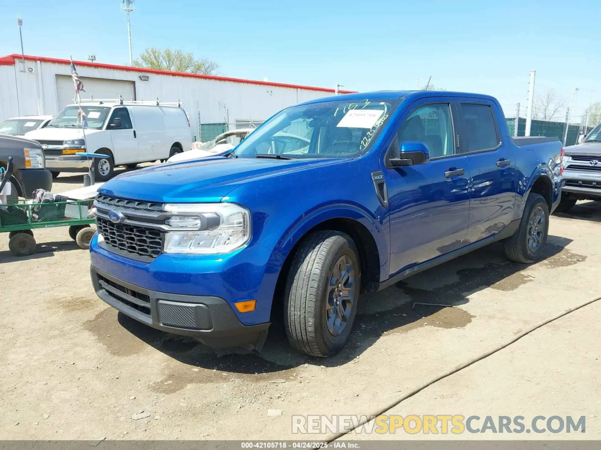 2 Фотография поврежденного автомобиля 3FTTW8E92PRA21153 FORD MAVERICK 2023