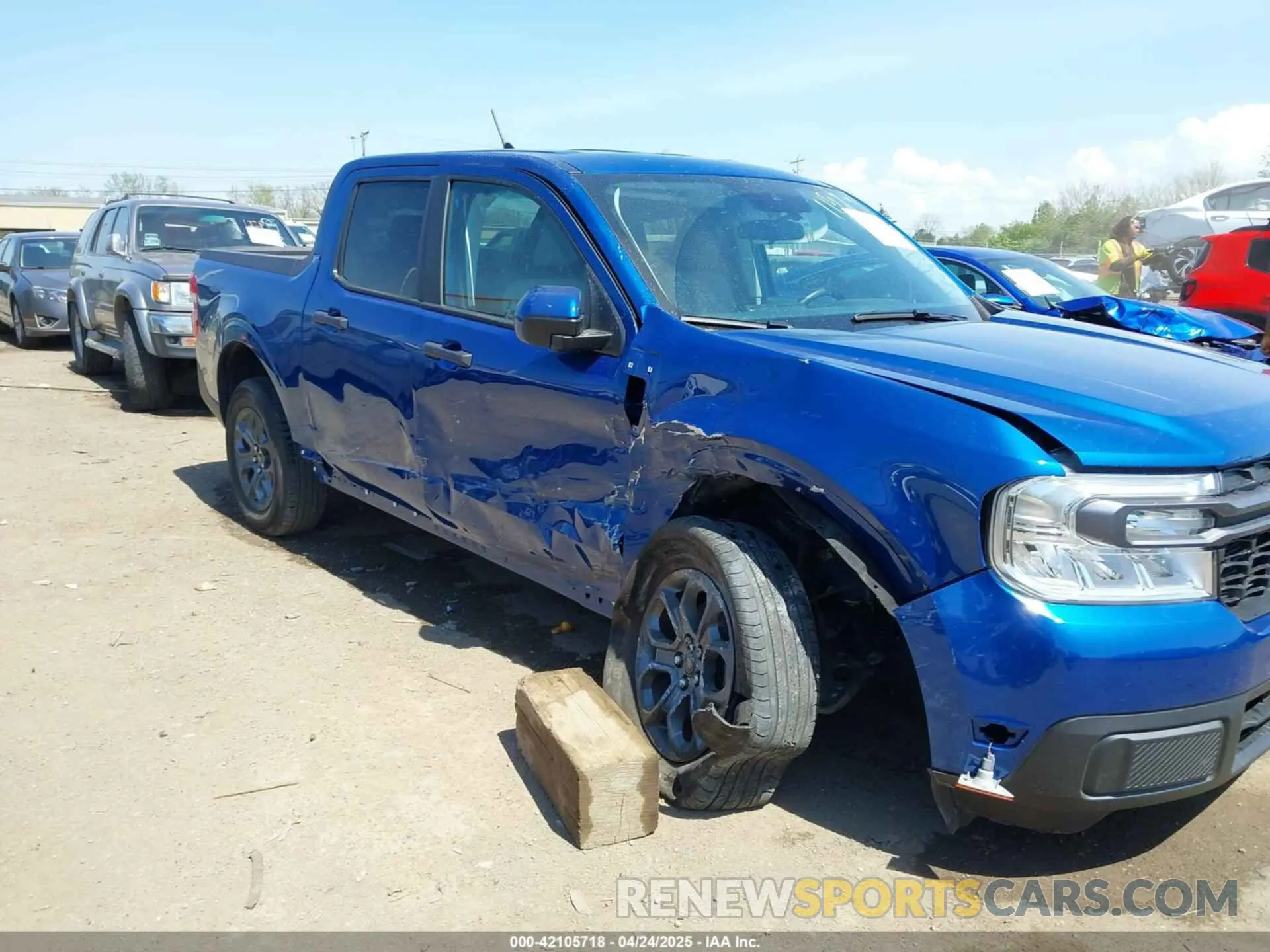 6 Фотография поврежденного автомобиля 3FTTW8E92PRA21153 FORD MAVERICK 2023