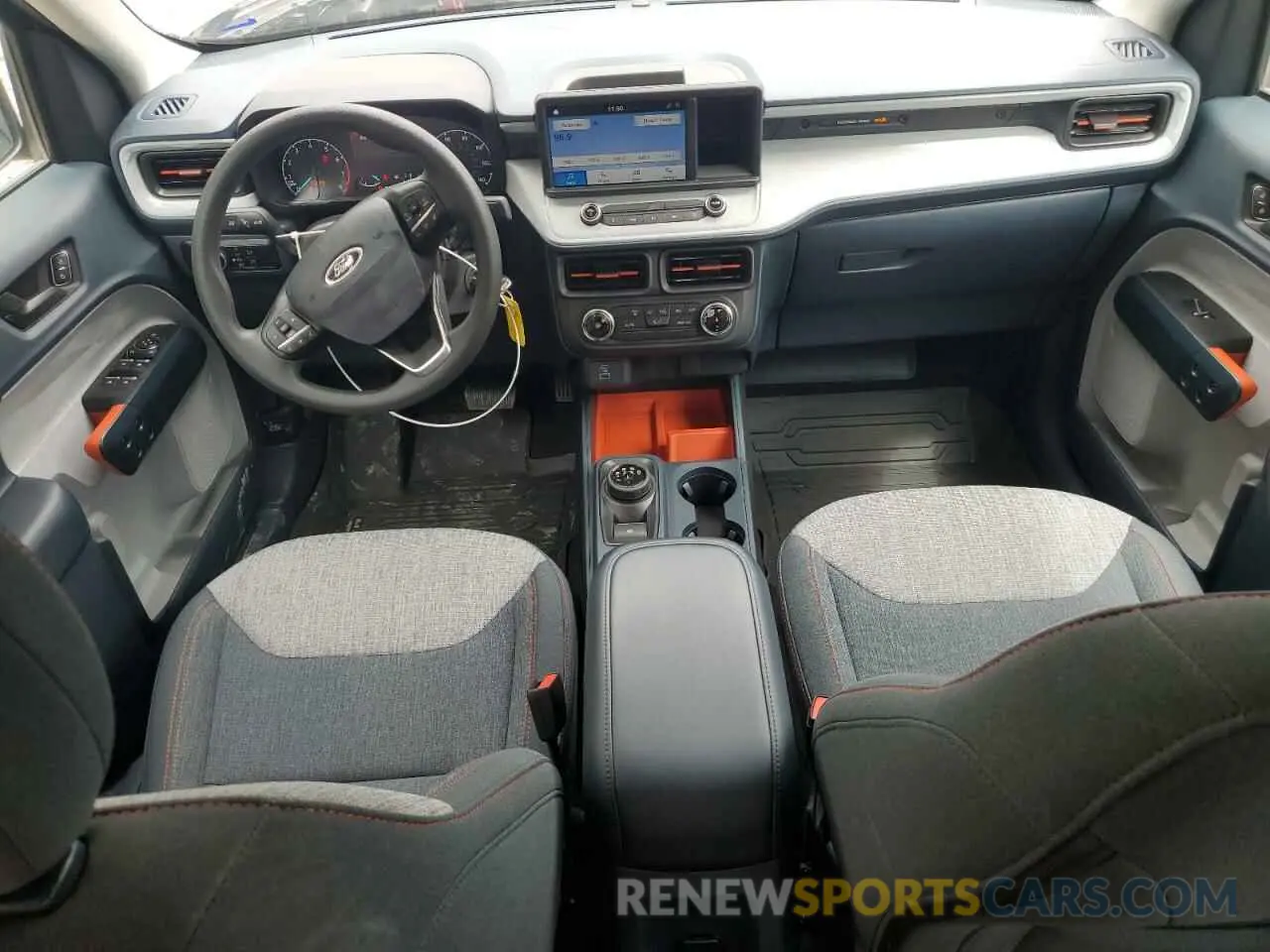 8 Photograph of a damaged car 3FTTW8E93PRA57918 FORD MAVERICK 2023