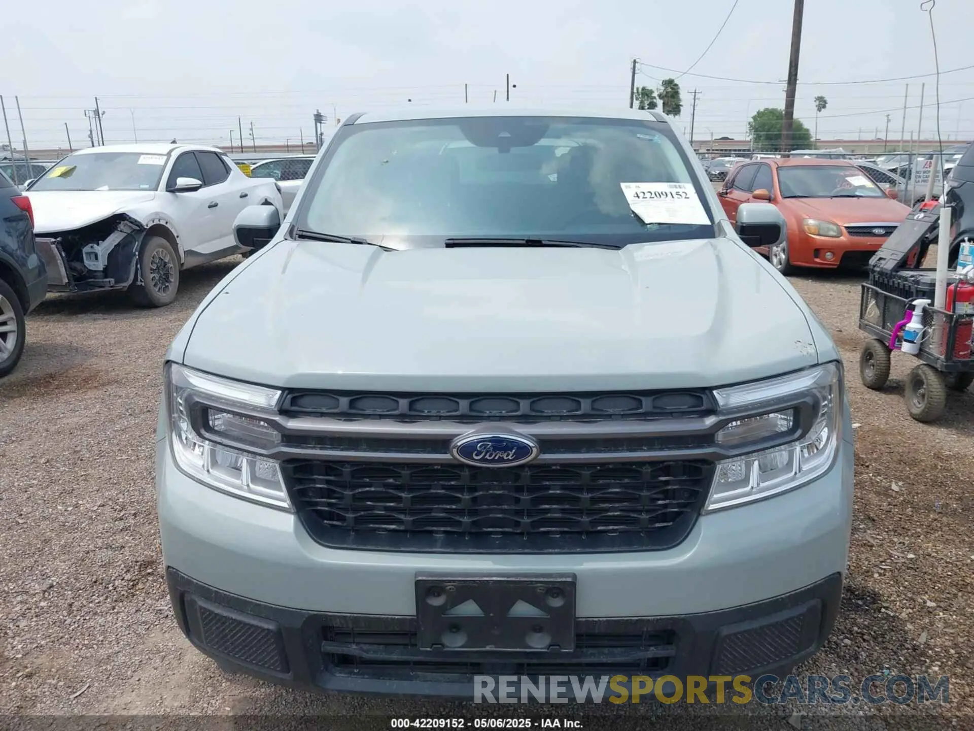 6 Фотография поврежденного автомобиля 3FTTW8E95PRA43101 FORD MAVERICK 2023