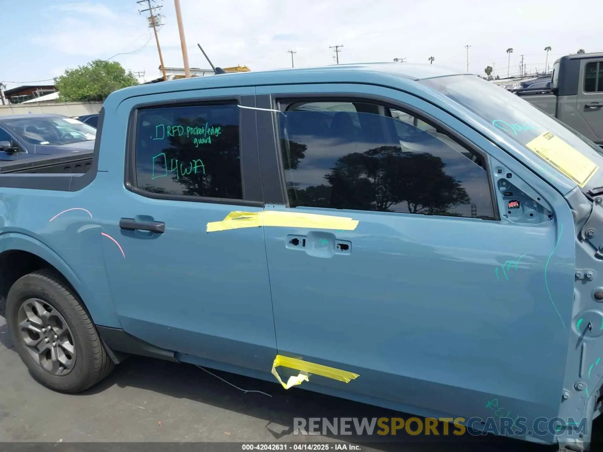 14 Фотография поврежденного автомобиля 3FTTW8F91PRA59584 FORD MAVERICK 2023