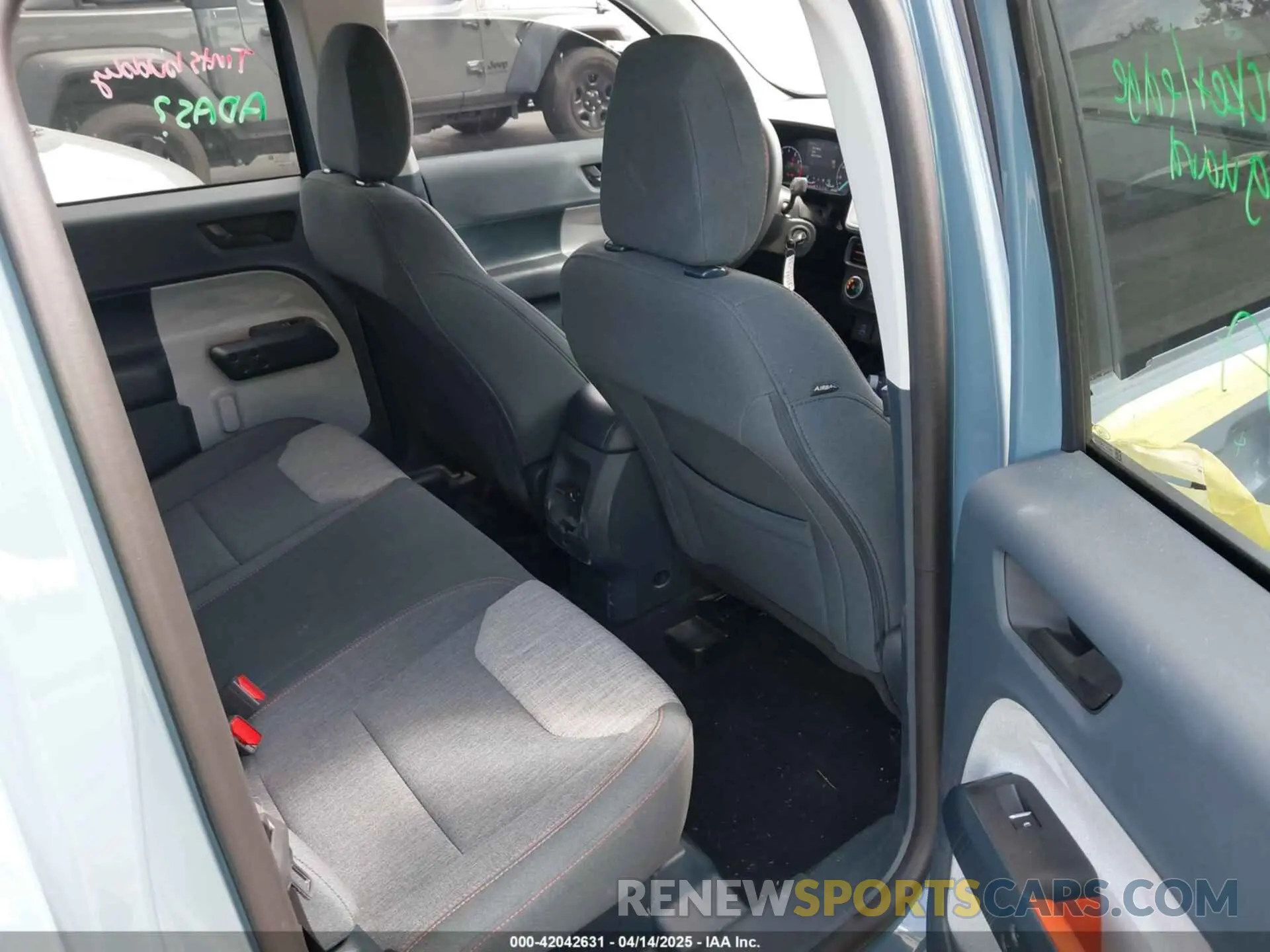 8 Фотография поврежденного автомобиля 3FTTW8F91PRA59584 FORD MAVERICK 2023