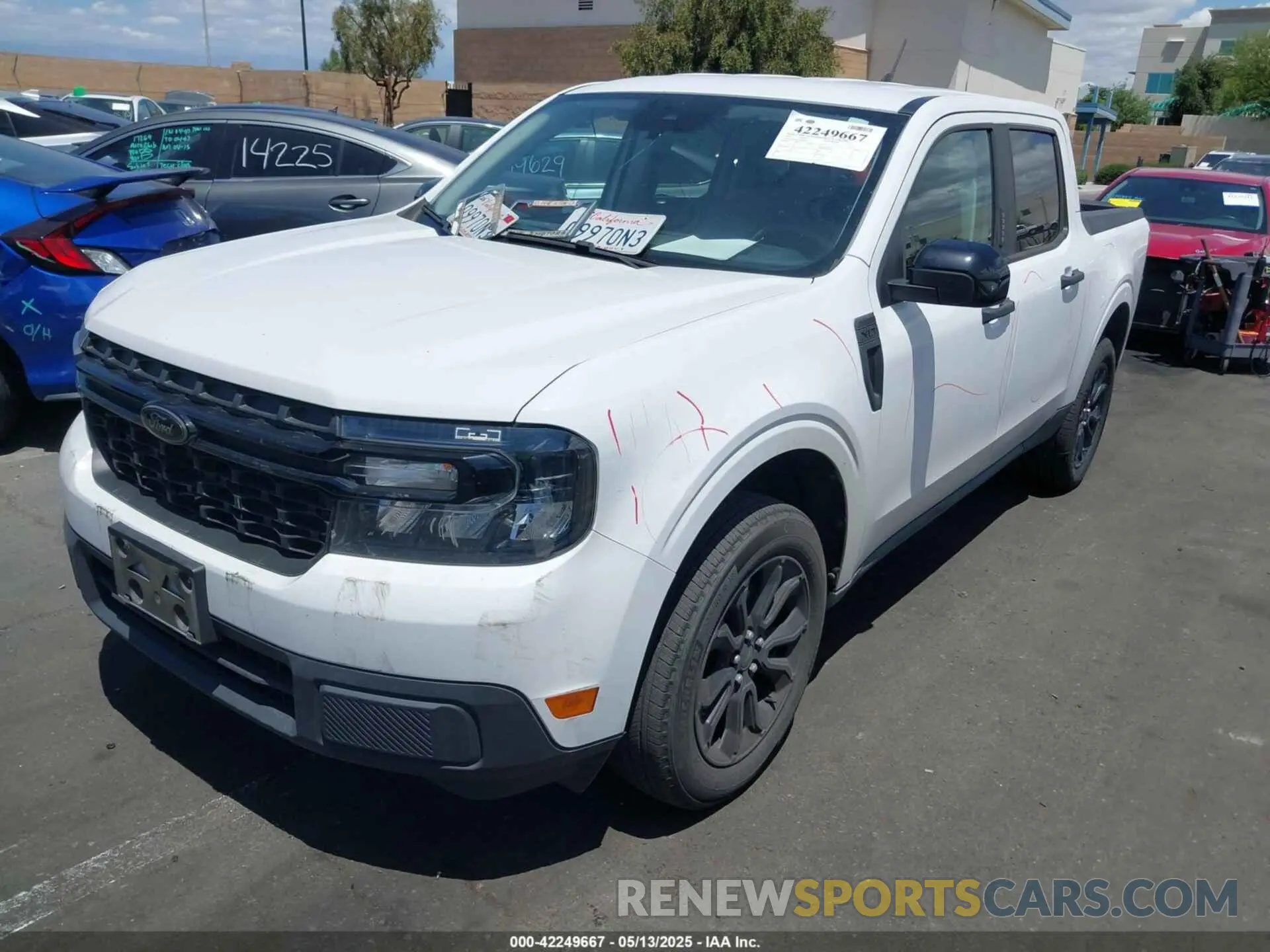 2 Photograph of a damaged car 3FTTW8F92PRA02374 FORD MAVERICK 2023