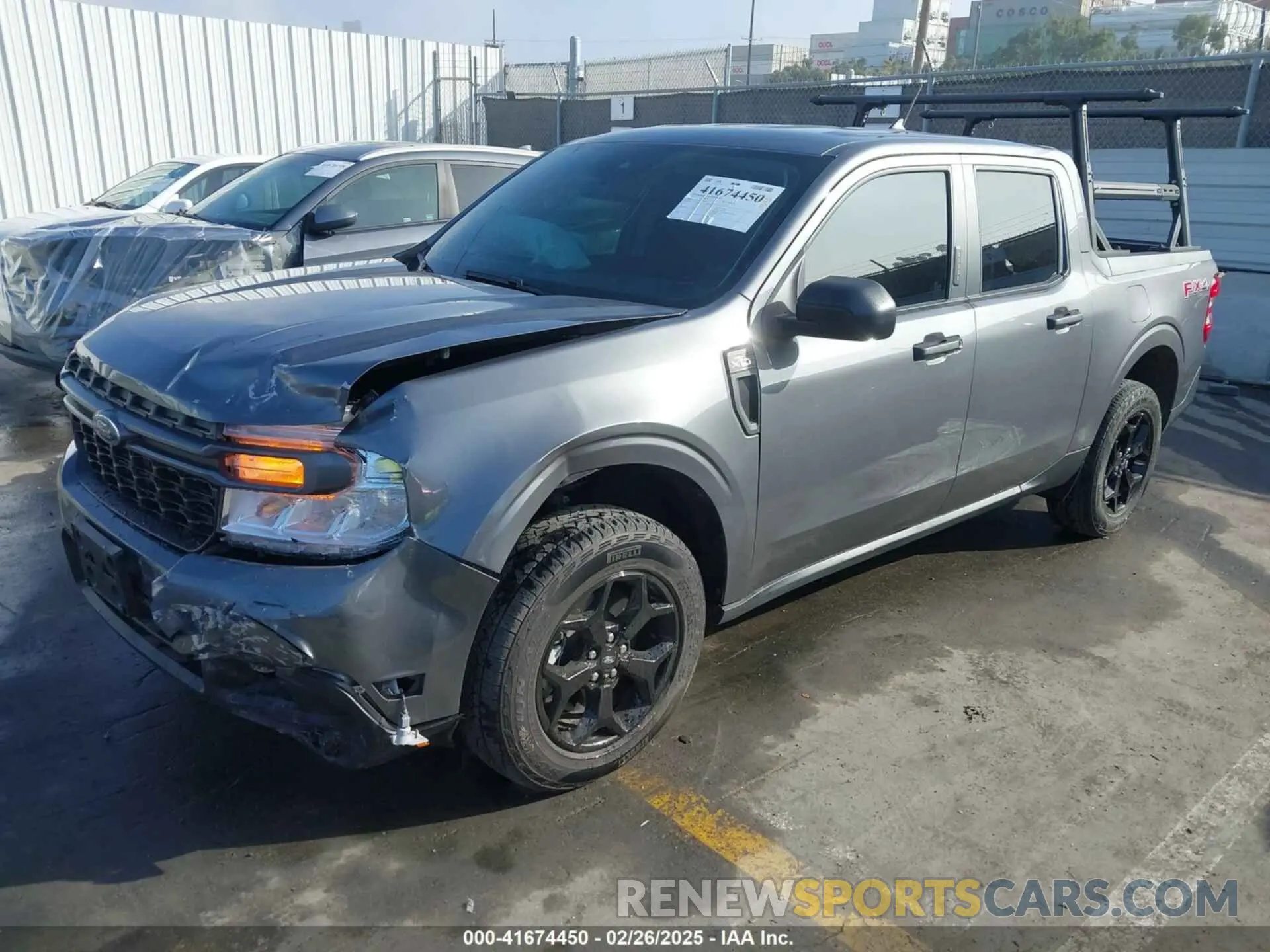 2 Photograph of a damaged car 3FTTW8F99PRA63687 FORD MAVERICK 2023