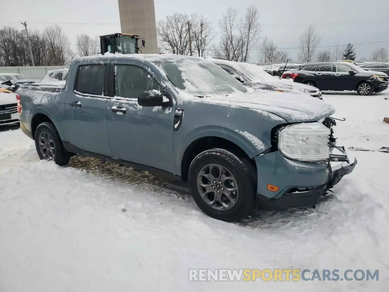 4 Фотография поврежденного автомобиля 3FTTW8F9XPRA78330 FORD MAVERICK 2023